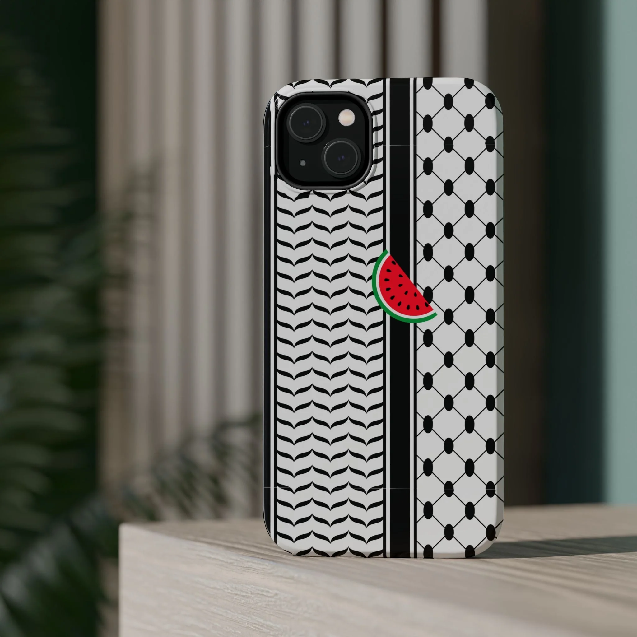 Kufieh Geometric Design Iphone Magnetic Tough Case - Image 36