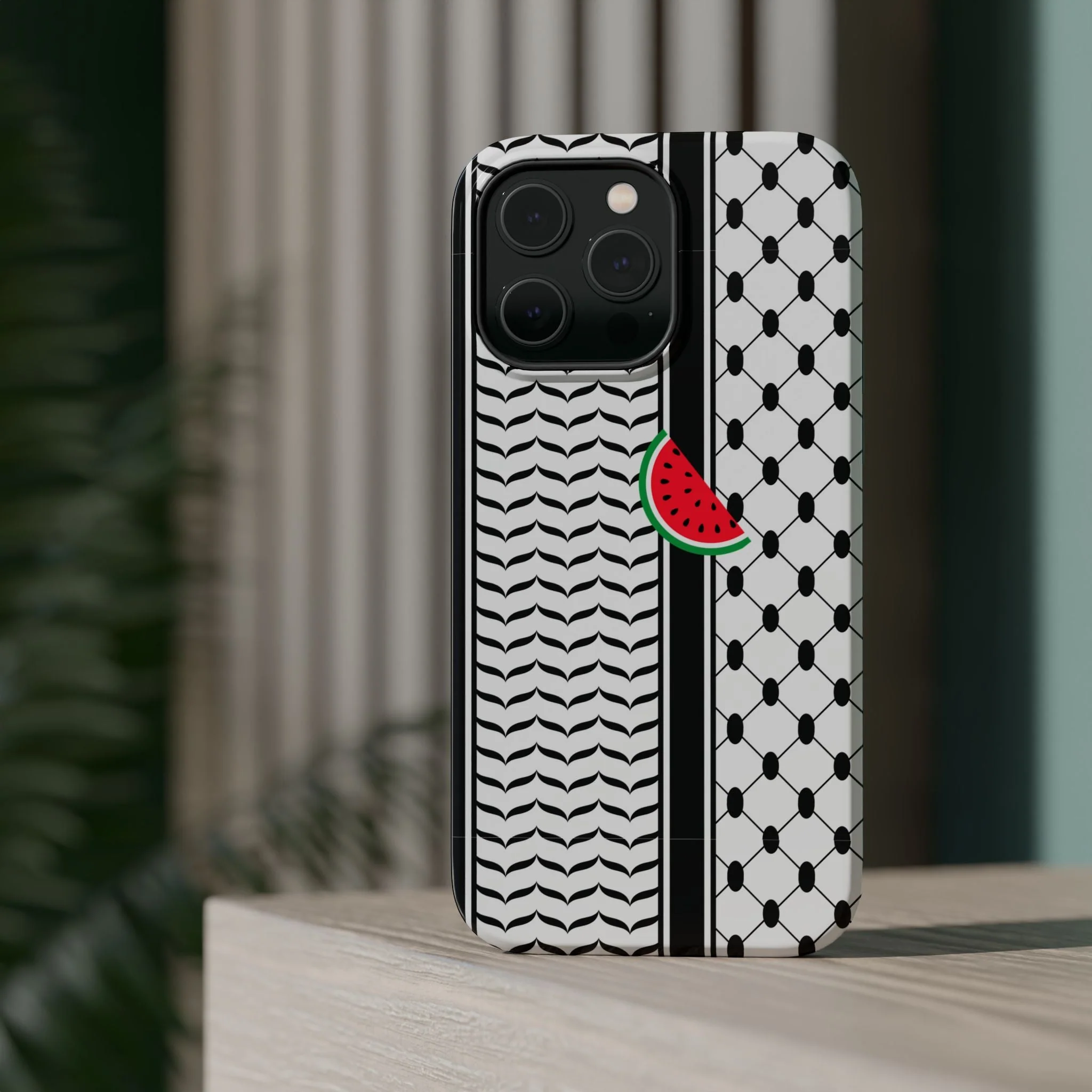 Kufieh Geometric Design Iphone Magnetic Tough Case - Image 39