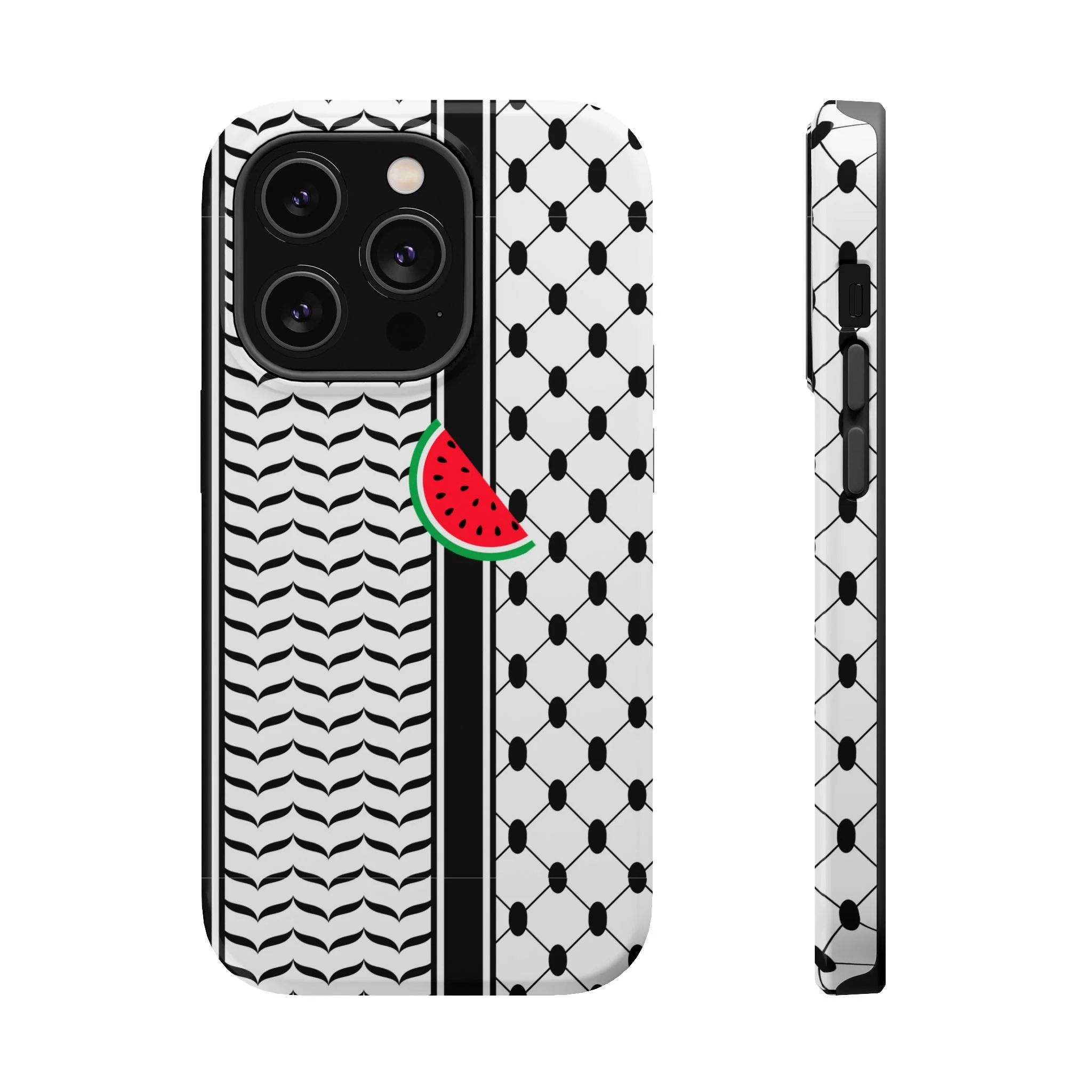Kufieh Geometric Design Iphone Magnetic Tough Case - Image 4