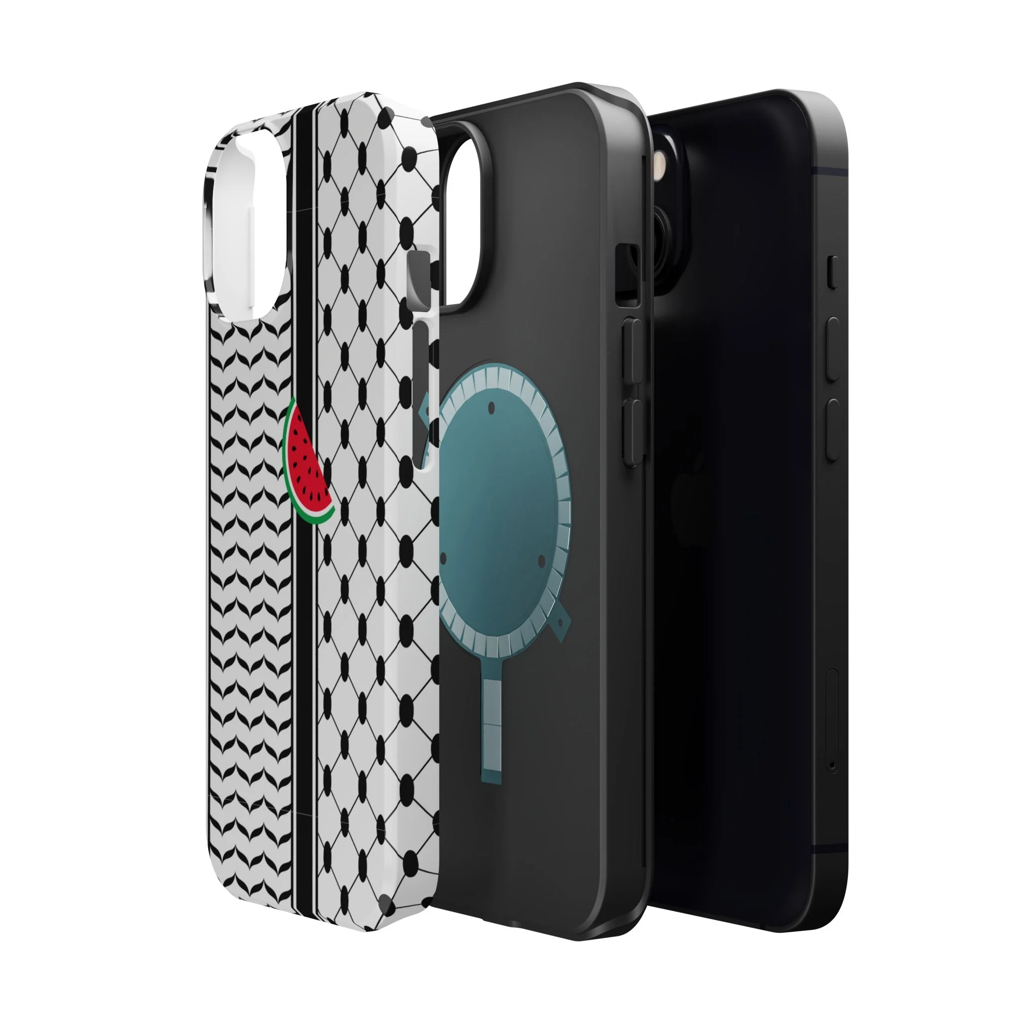 Kufieh Geometric Design Iphone Magnetic Tough Case - Image 40