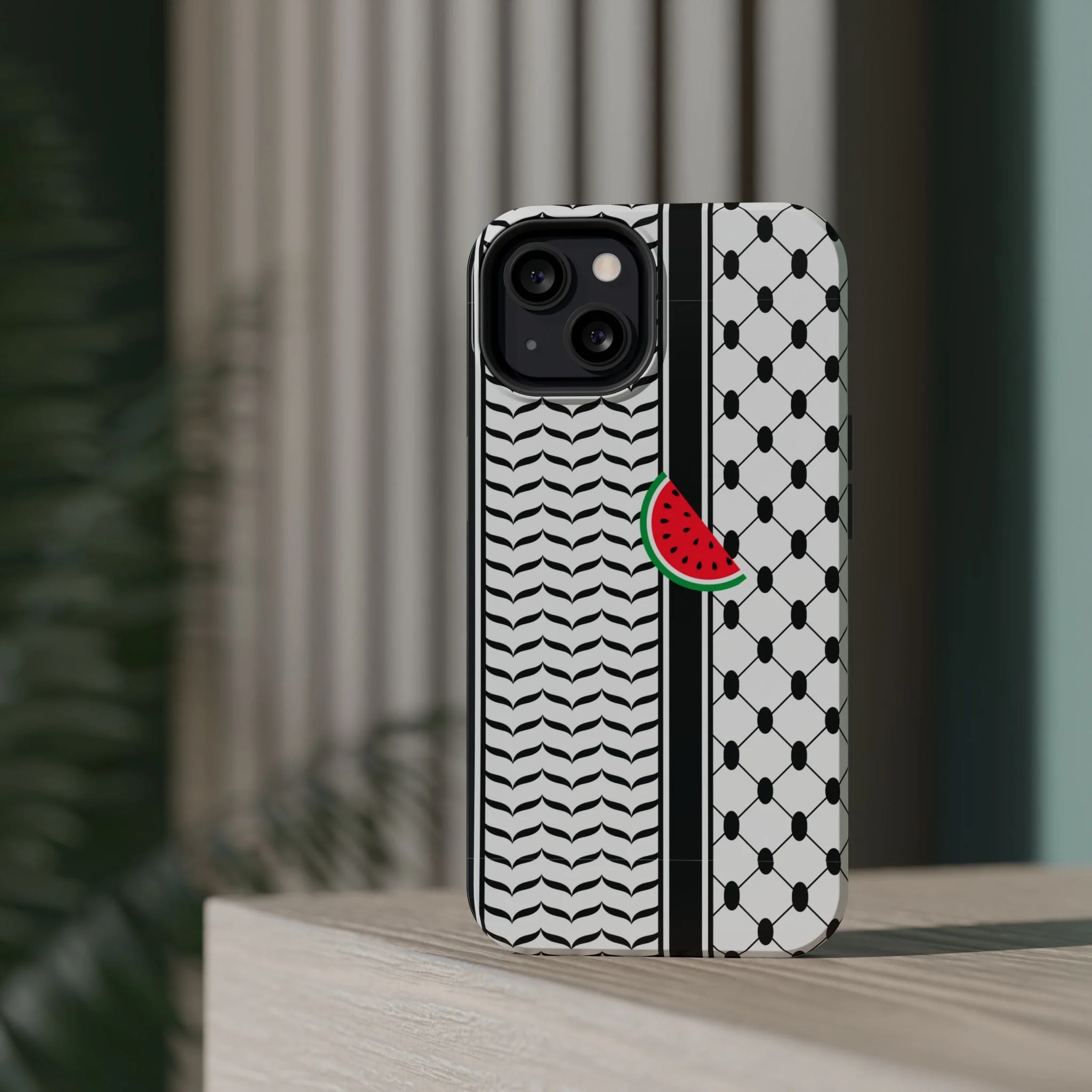 Kufieh Geometric Design Iphone Magnetic Tough Case - Image 42