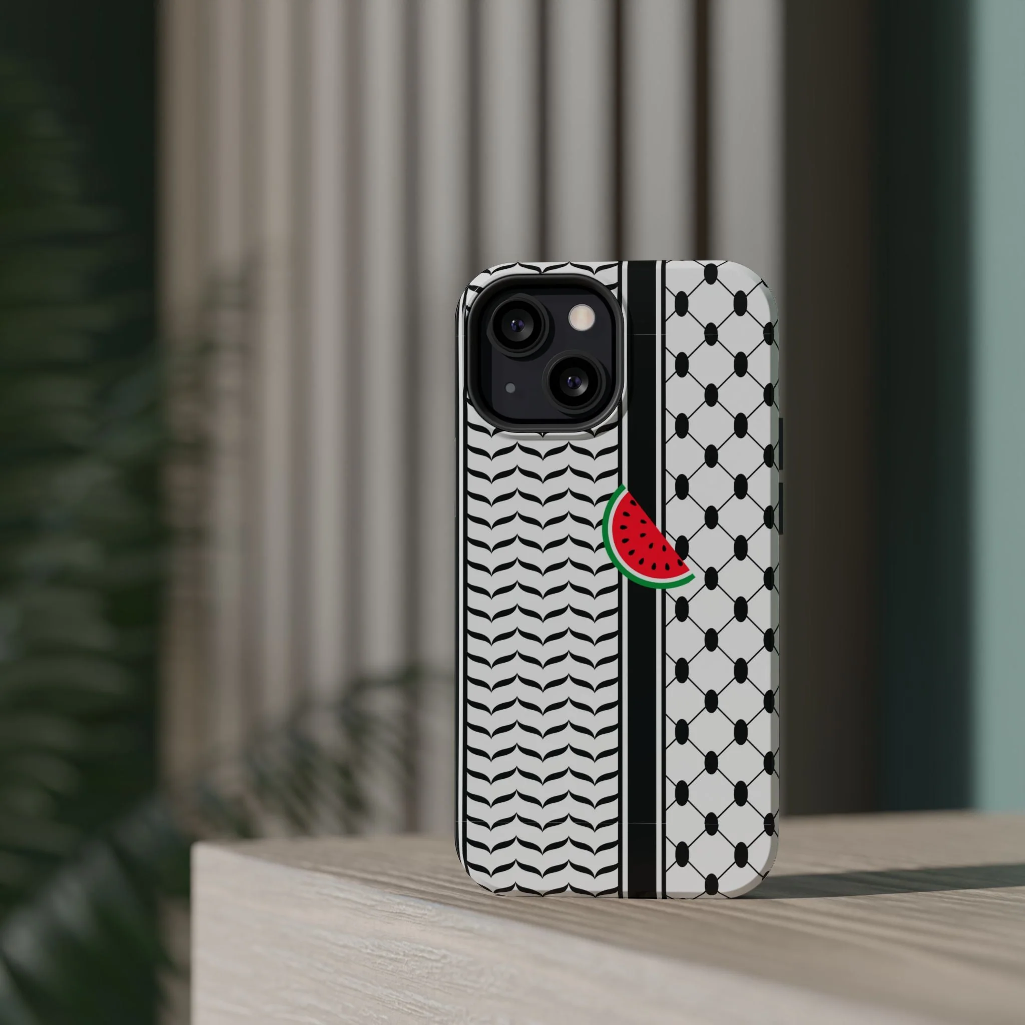 Kufieh Geometric Design Iphone Magnetic Tough Case - Image 45