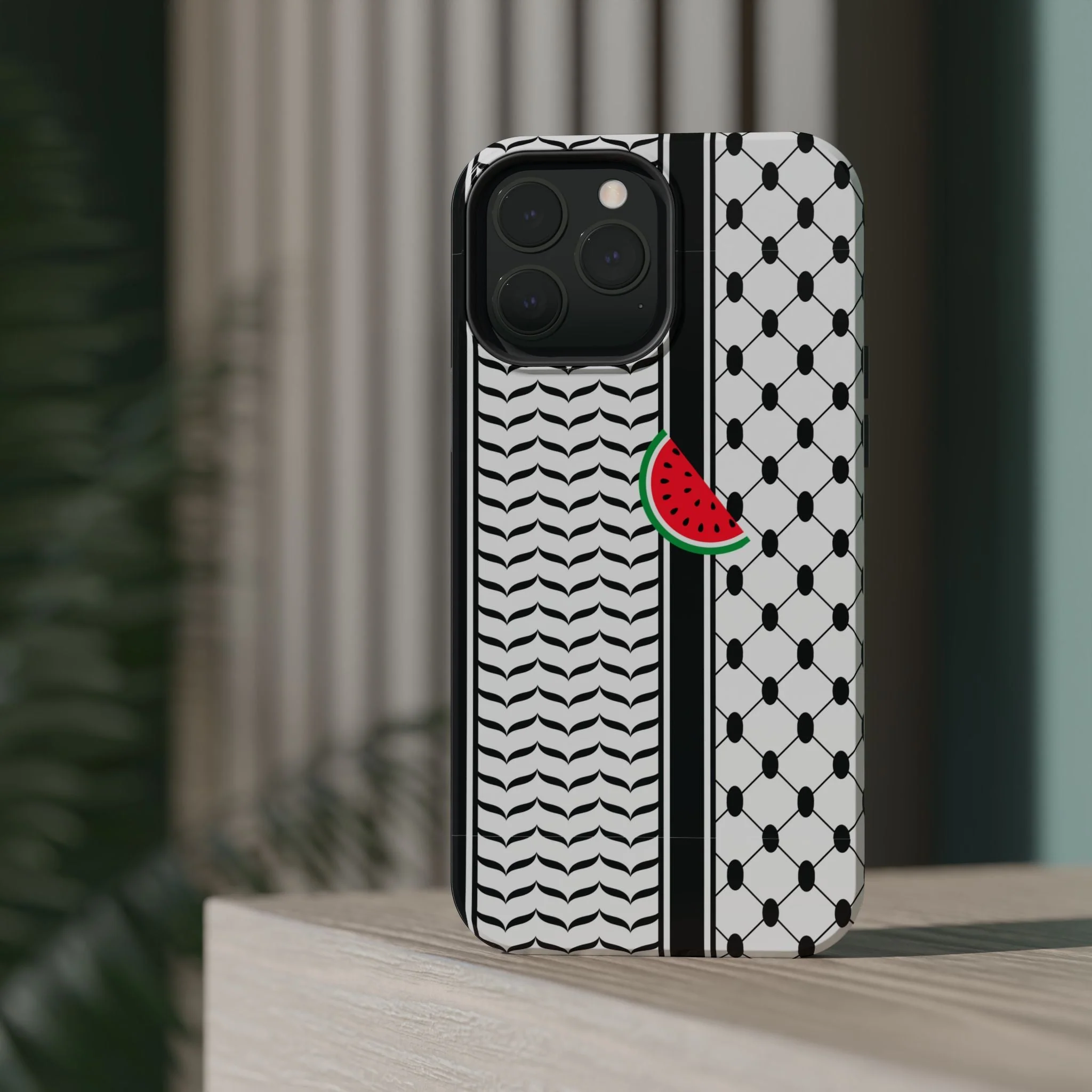 Kufieh Geometric Design Iphone Magnetic Tough Case - Image 51