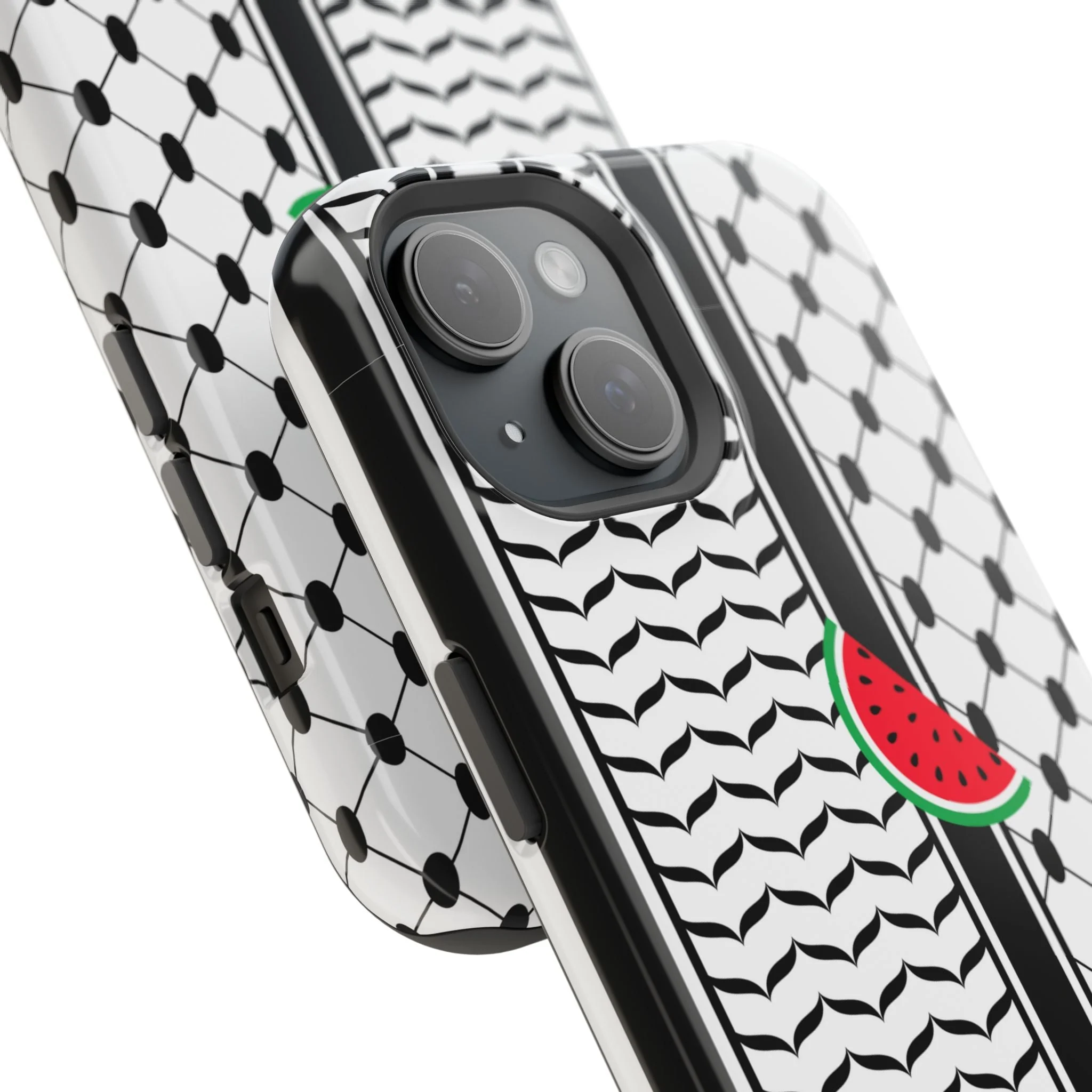 Kufieh Geometric Design Iphone Magnetic Tough Case - Image 52