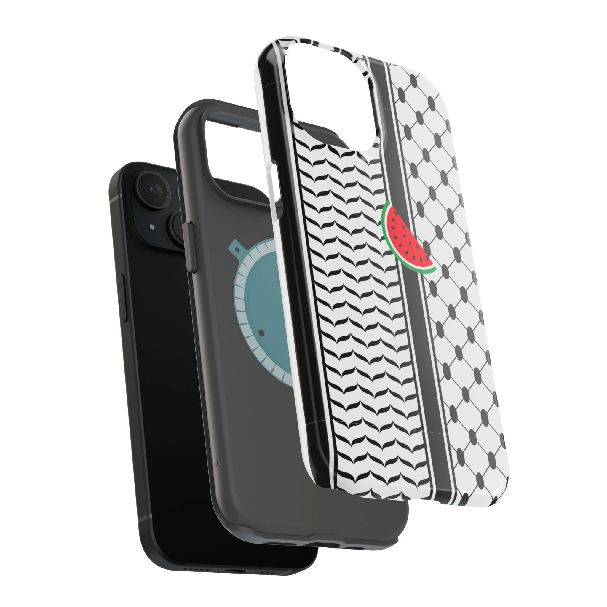 Kufieh Geometric Design Iphone Magnetic Tough Case - Image 54