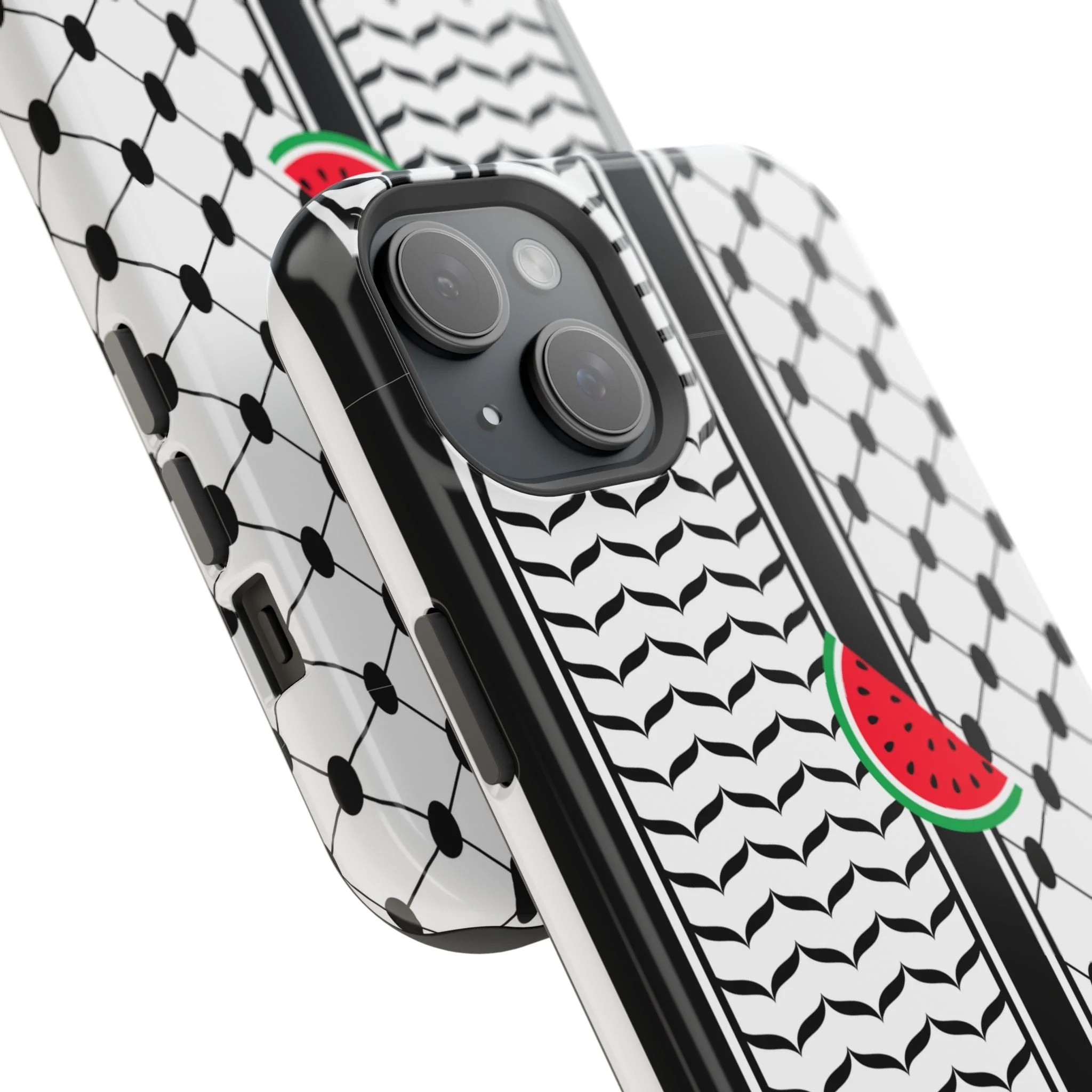 Kufieh Geometric Design Iphone Magnetic Tough Case - Image 58