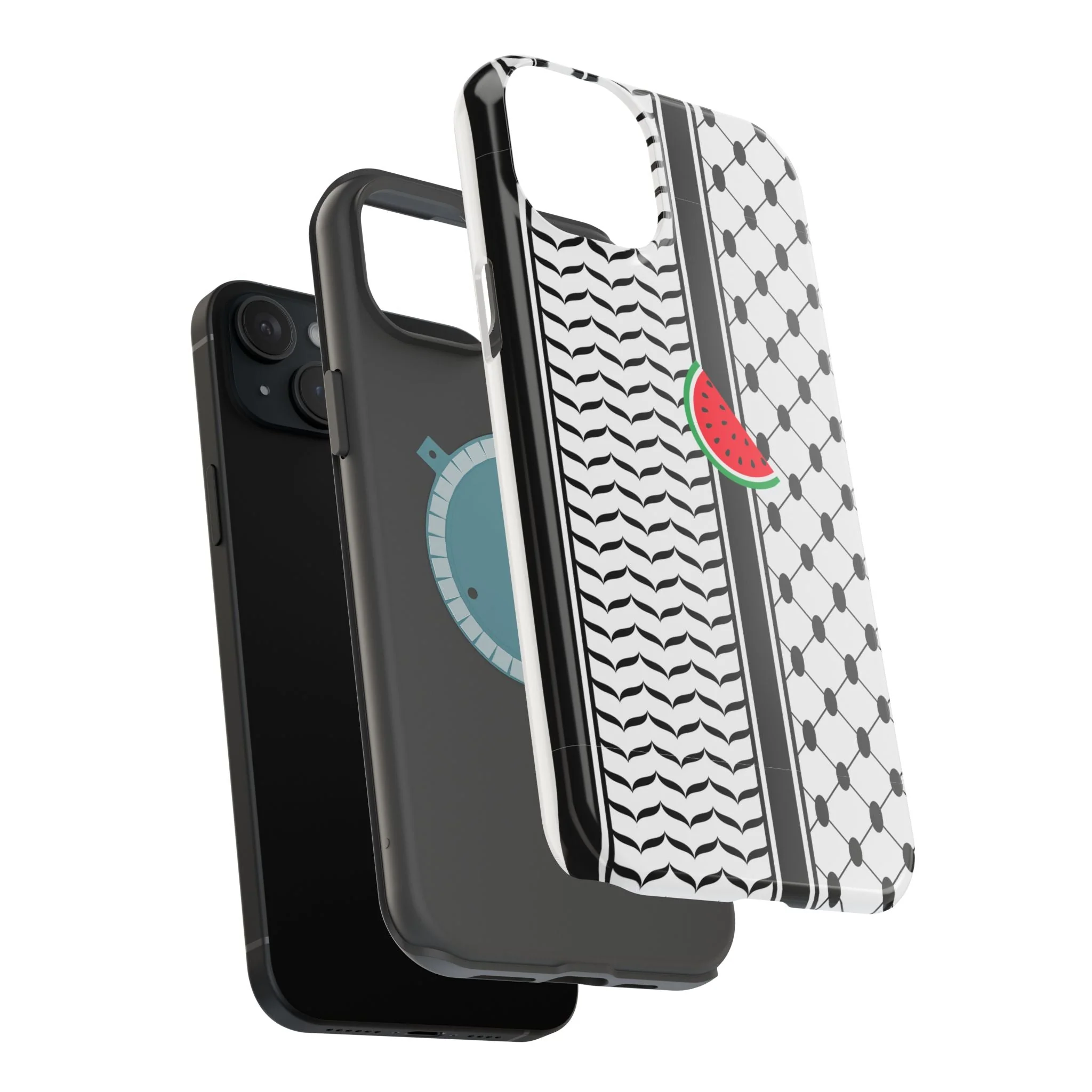 Kufieh Geometric Design Iphone Magnetic Tough Case - Image 60