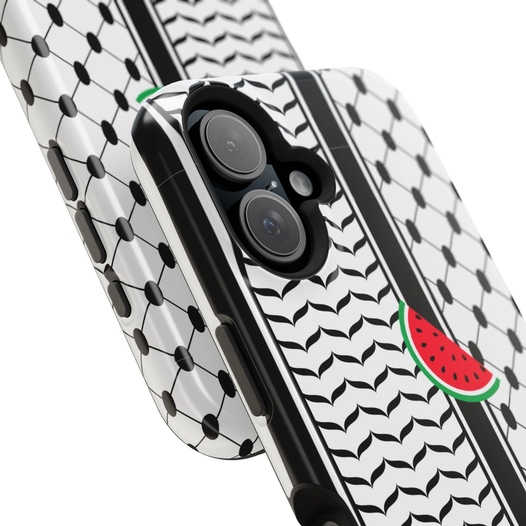 Kufieh Geometric Design Iphone Magnetic Tough Case - Image 65