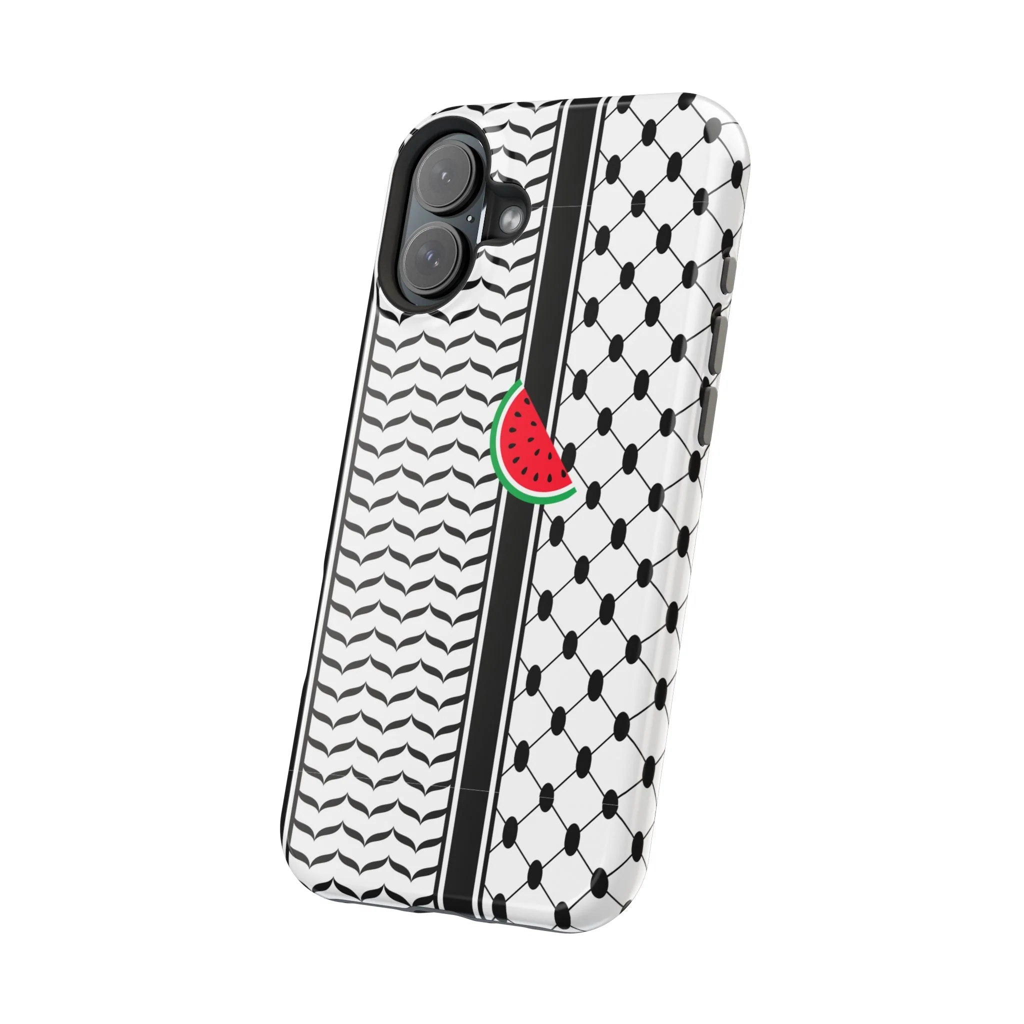 Kufieh Geometric Design Iphone Magnetic Tough Case - Image 67