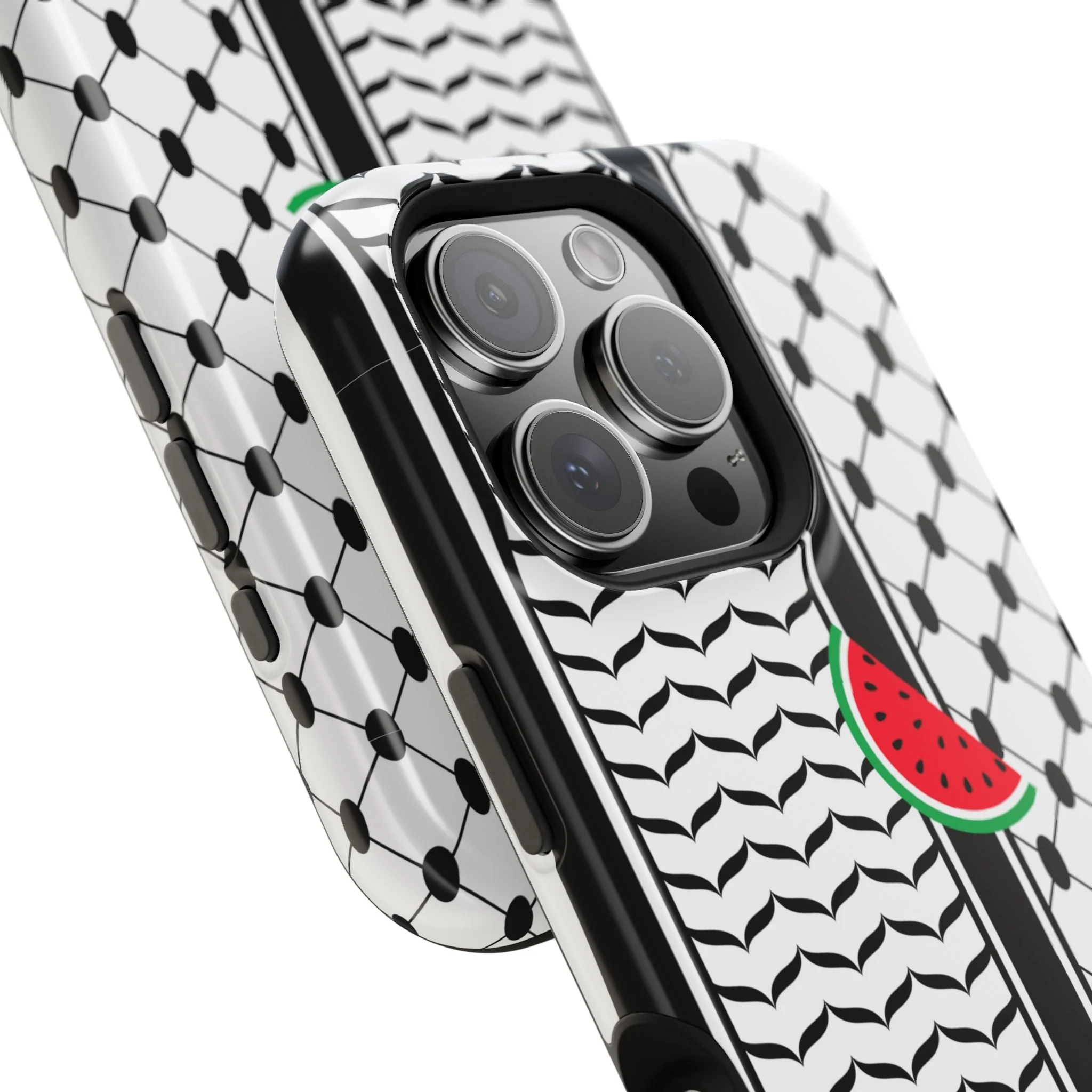Kufieh Geometric Design Iphone Magnetic Tough Case - Image 71