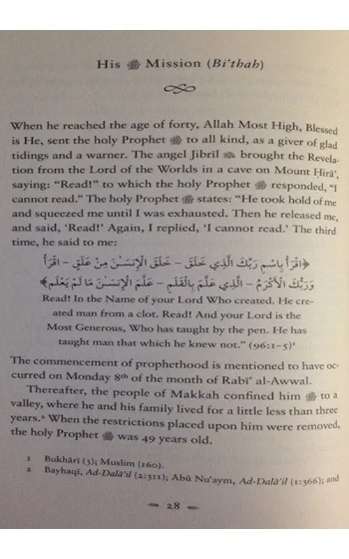 Nur Al 'Uyun Fi Talkhis Sirat al-Amin al-Ma'mun (S) - Light of the Eyes: A Concise Seerah - Image 4