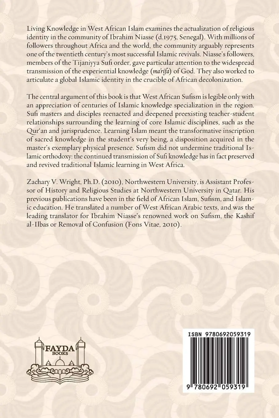 Living Knowledge In West African Islam: The Sufi Community Of Shaykh Ibrahim Niasse - Image 2