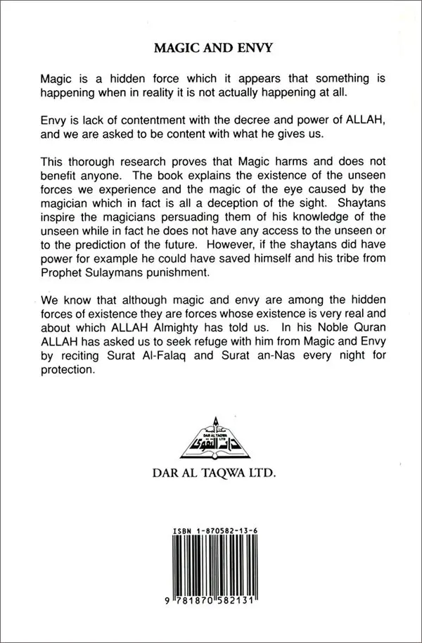 Magic and Envy In the Light of Qur'an & Sunnah - Image 6
