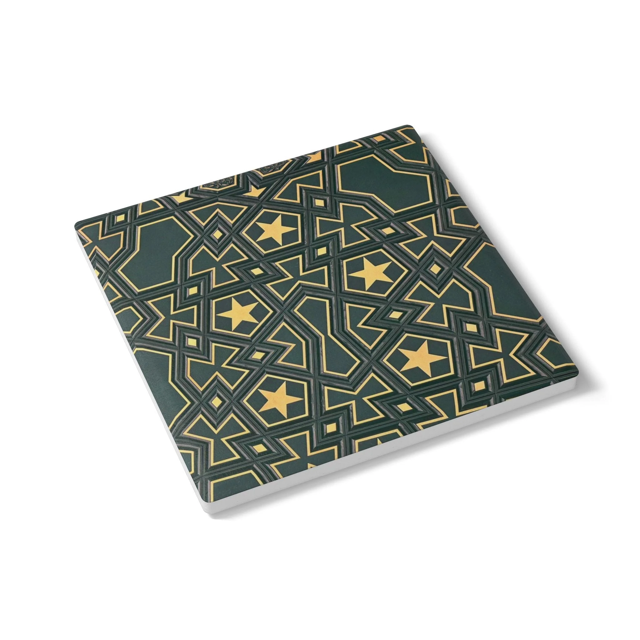 Masjid Al-Haram Pattern Ceramic Coaster, Stylish Drinkware, Home Decor, Gift for Housewarming, Coffee Table Accessory - Image 7