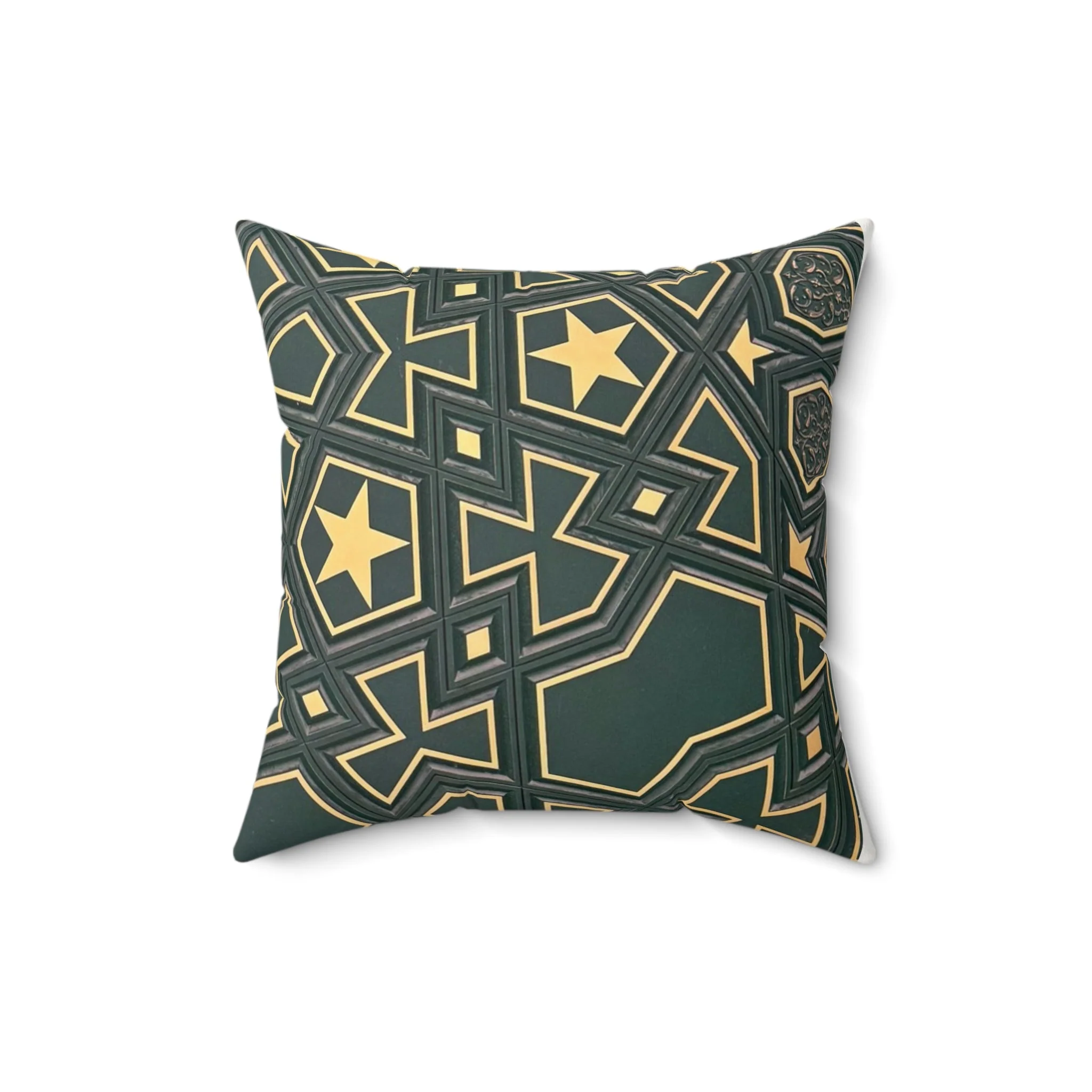 Masjid Al Haram Suede Square Pillow - Image 6