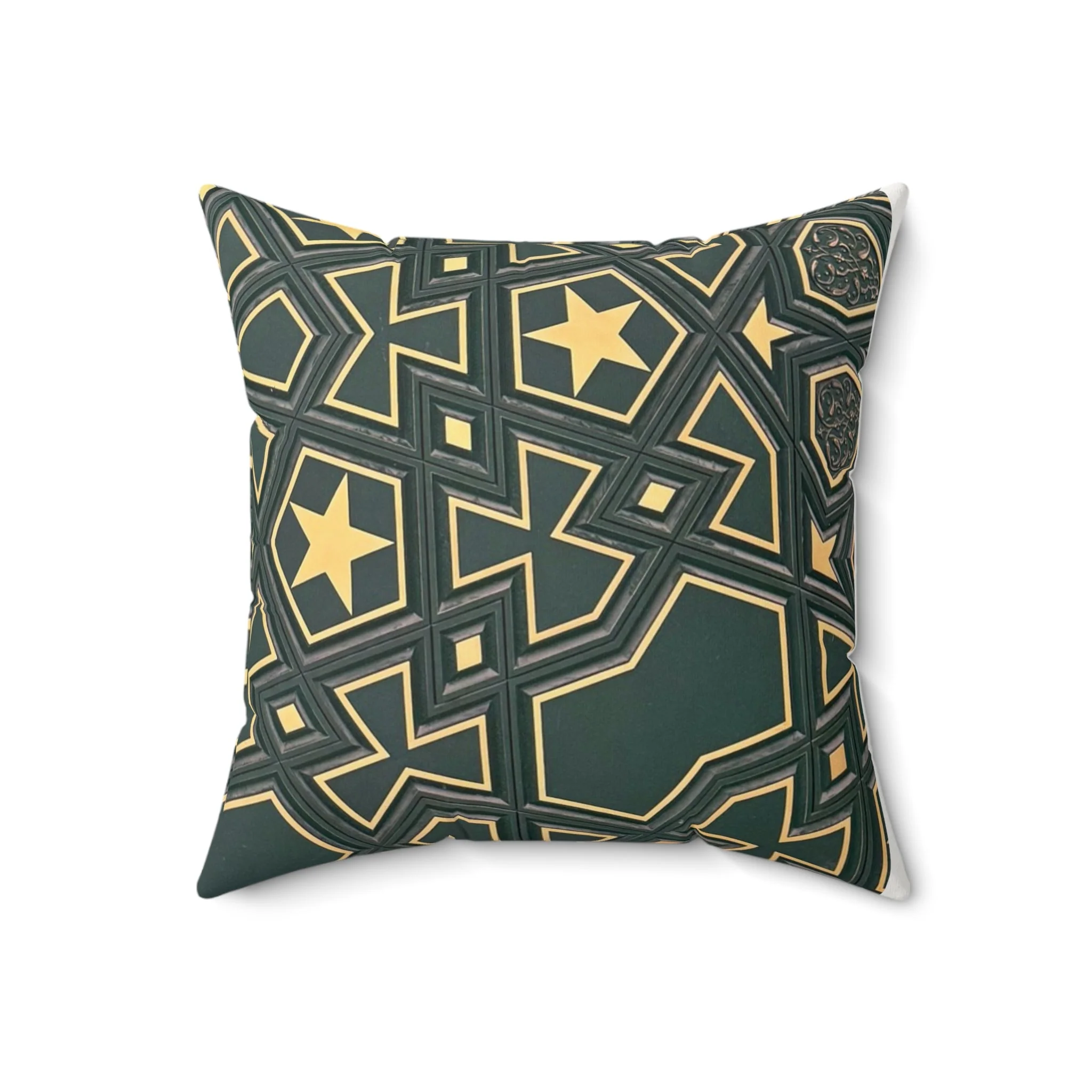Masjid Al Haram Suede Square Pillow - Image 7