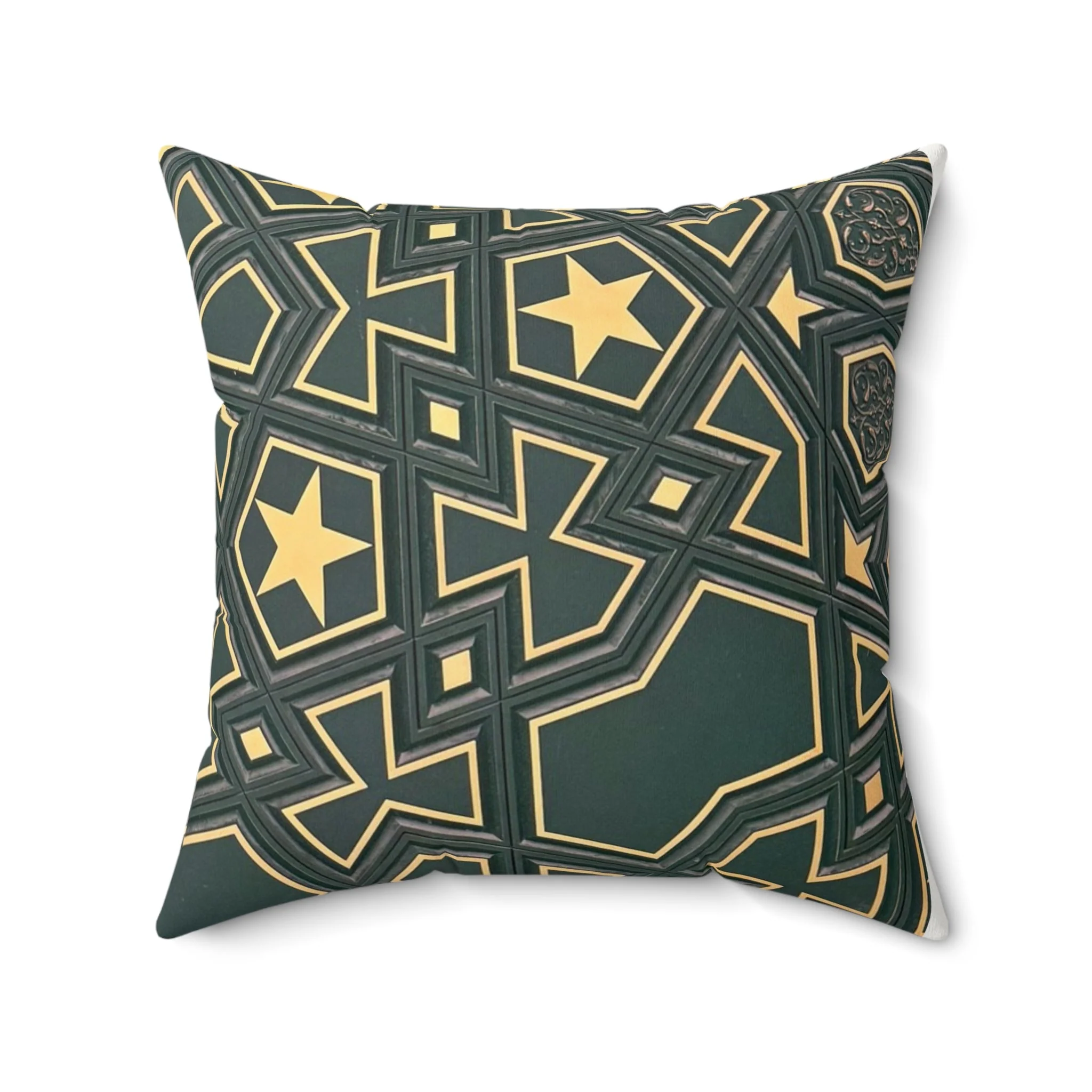 Masjid Al Haram Suede Square Pillow - Image 8