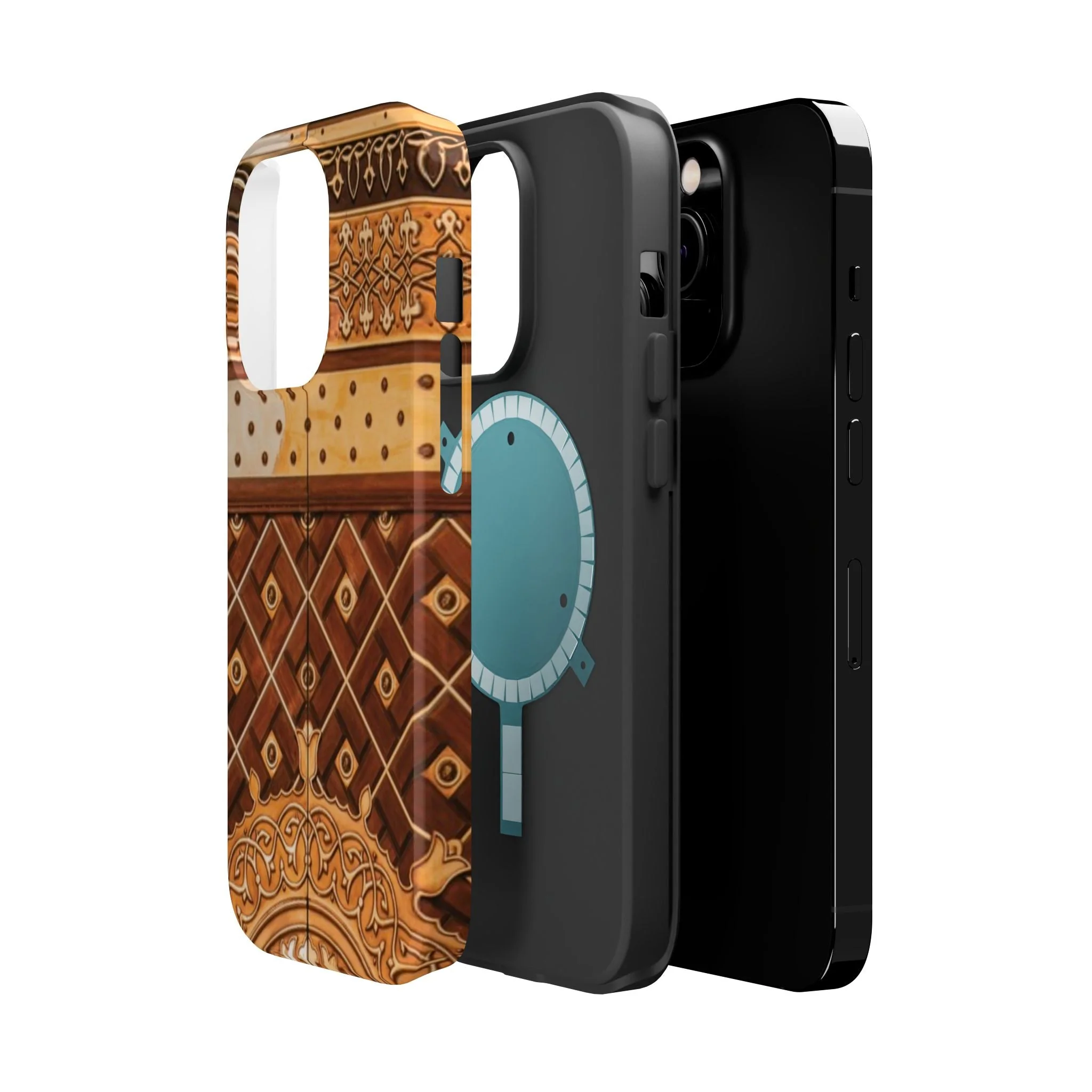 Masjid Al Nabawi Door Design Iphone Magnetic Tough Cases - Image 31