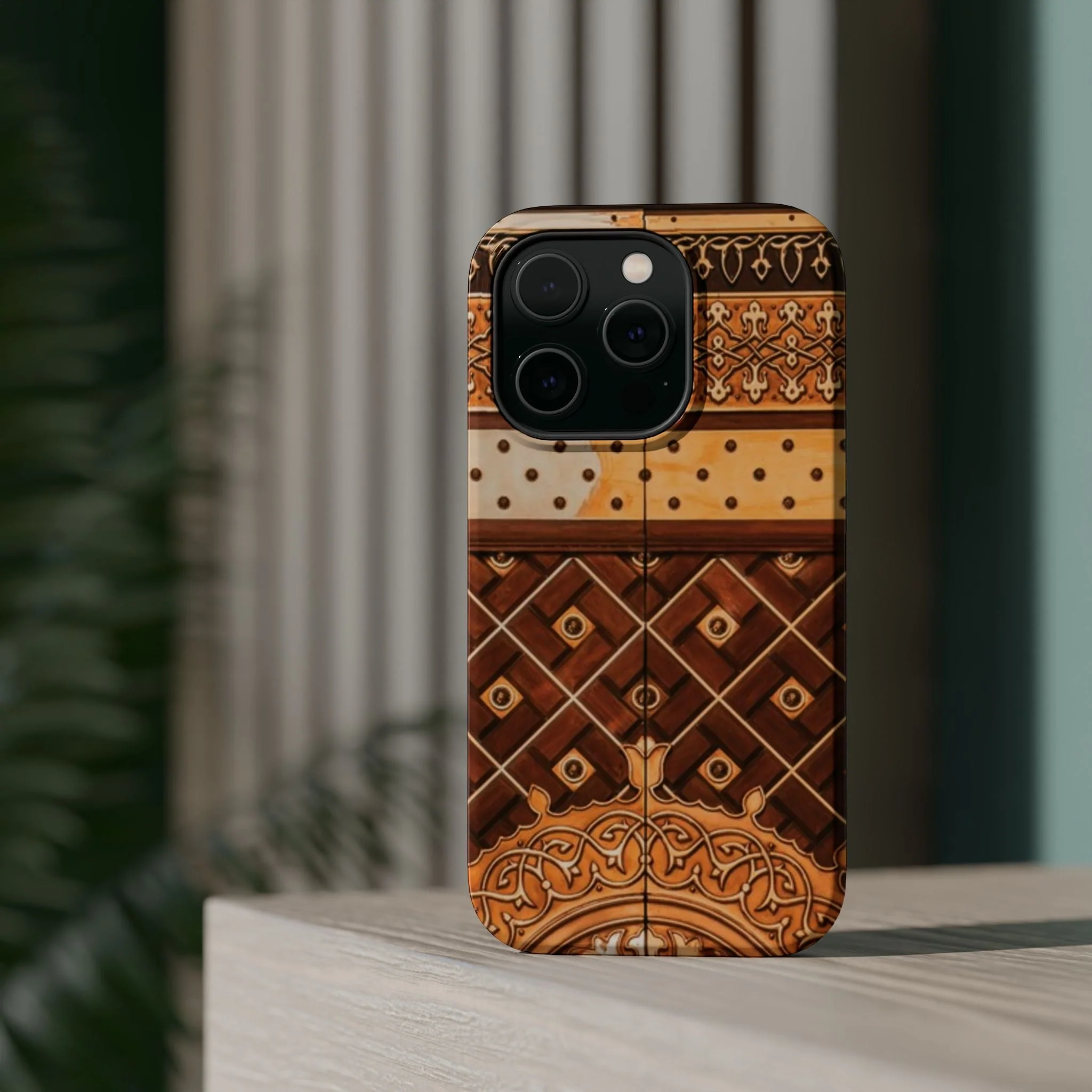 Masjid Al Nabawi Door Design Iphone Magnetic Tough Cases - Image 33