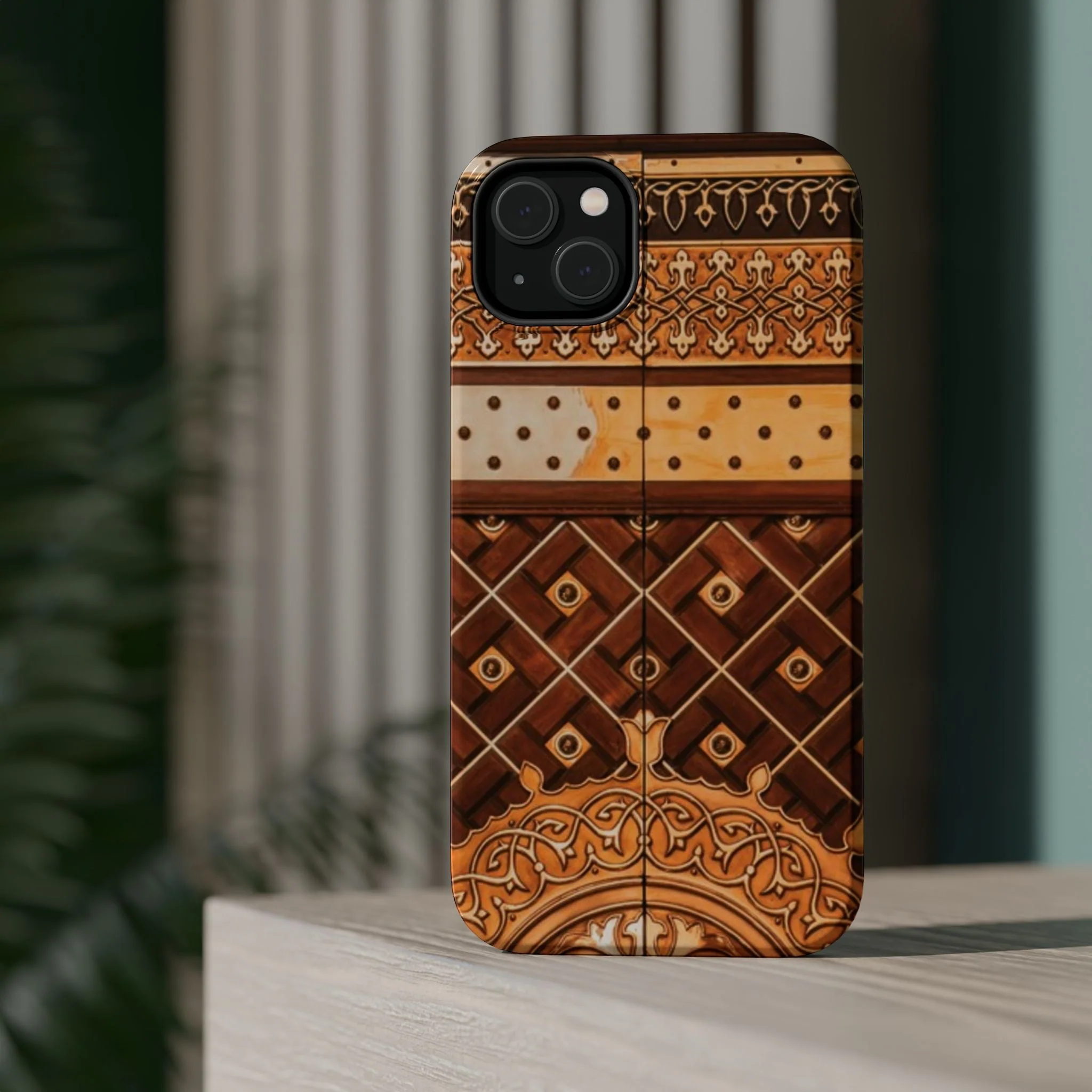 Masjid Al Nabawi Door Design Iphone Magnetic Tough Cases - Image 36