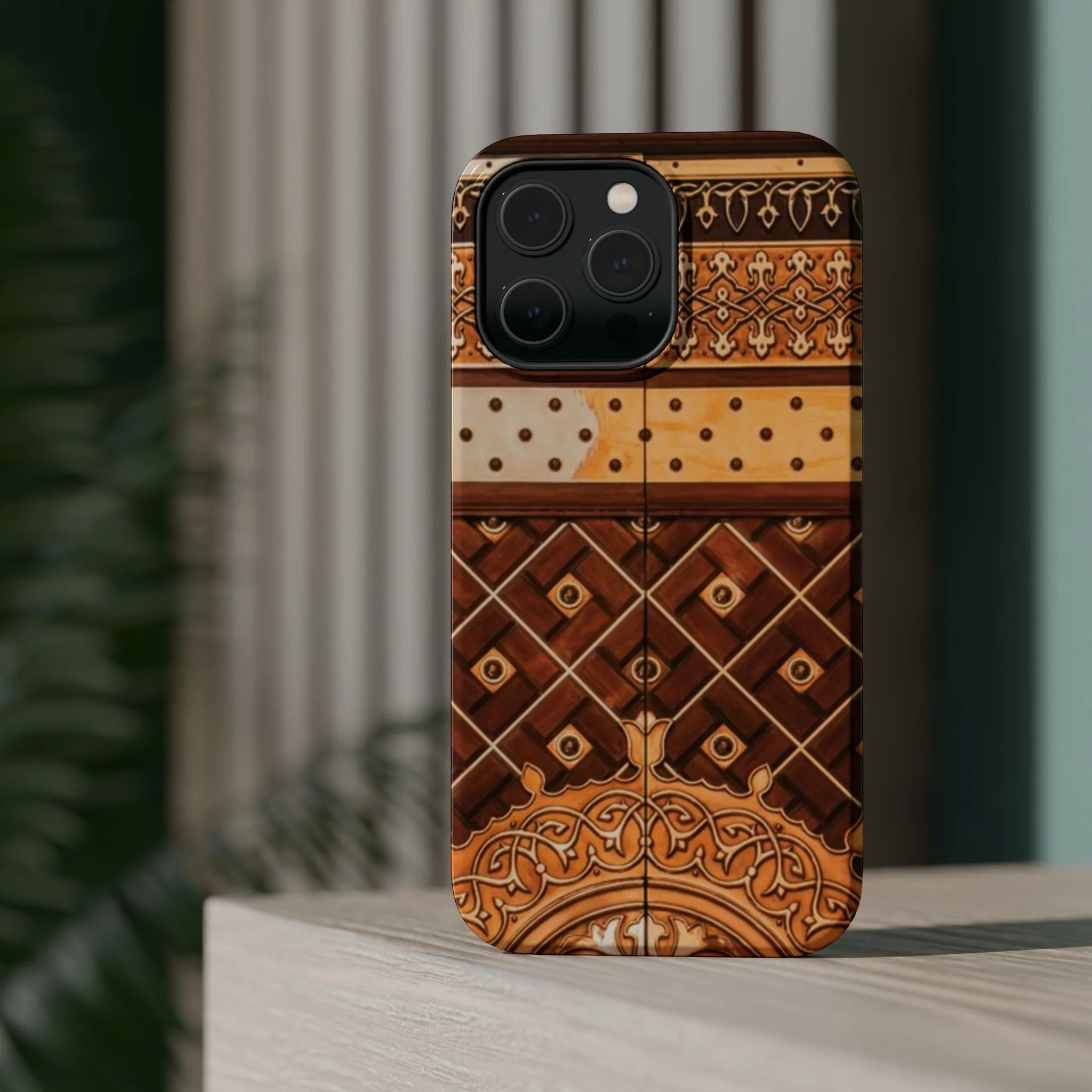 Masjid Al Nabawi Door Design Iphone Magnetic Tough Cases - Image 39
