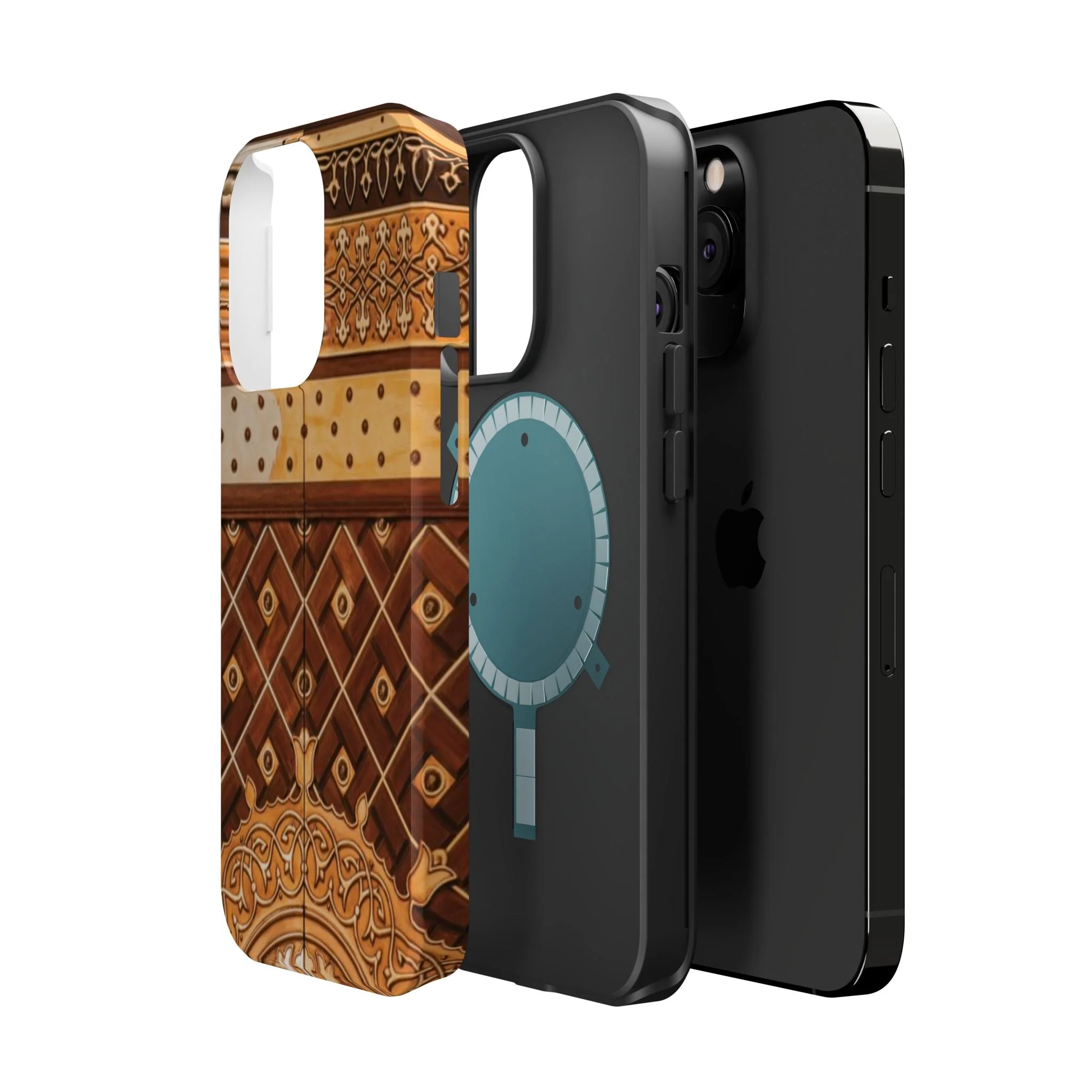 Masjid Al Nabawi Door Design Iphone Magnetic Tough Cases - Image 46