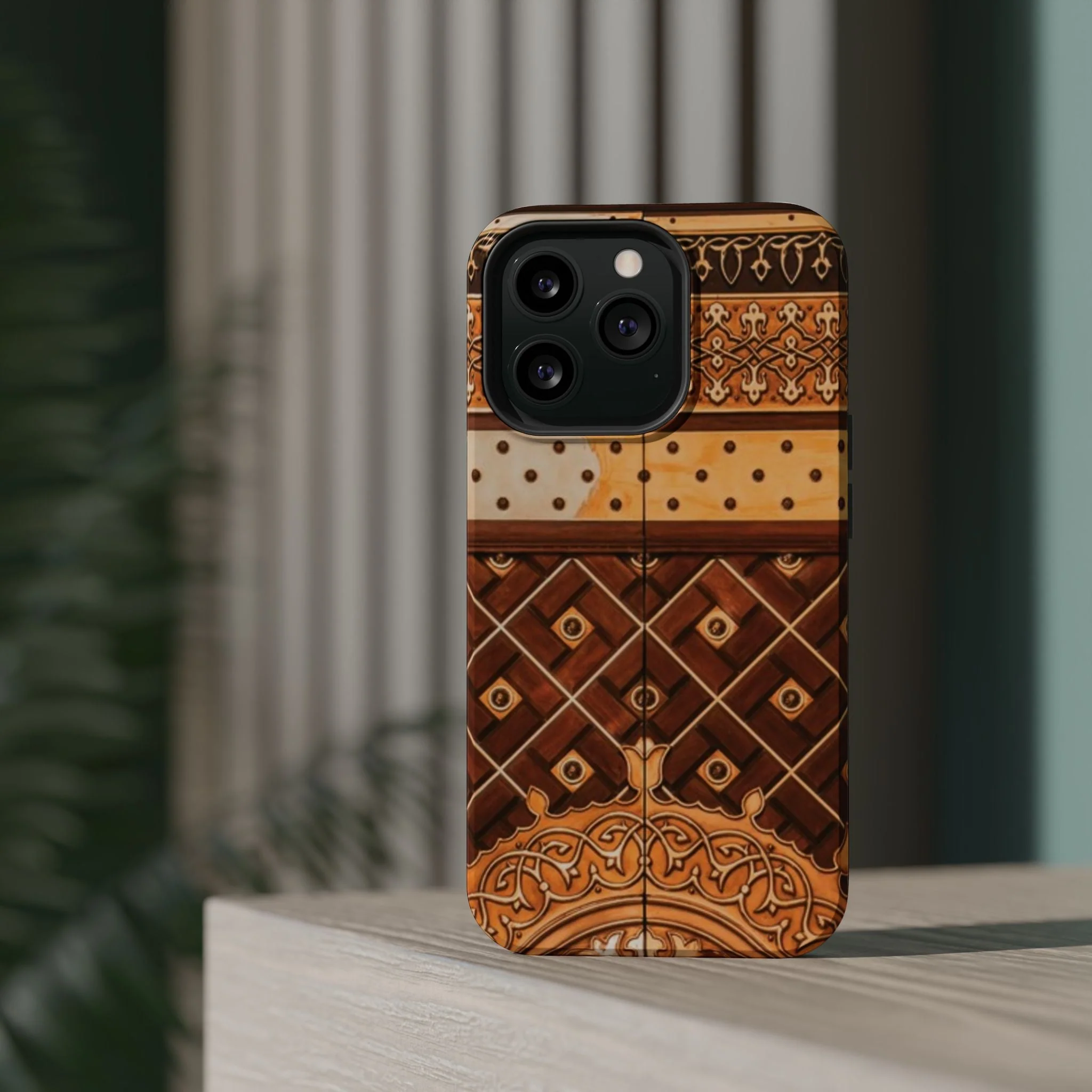 Masjid Al Nabawi Door Design Iphone Magnetic Tough Cases - Image 48
