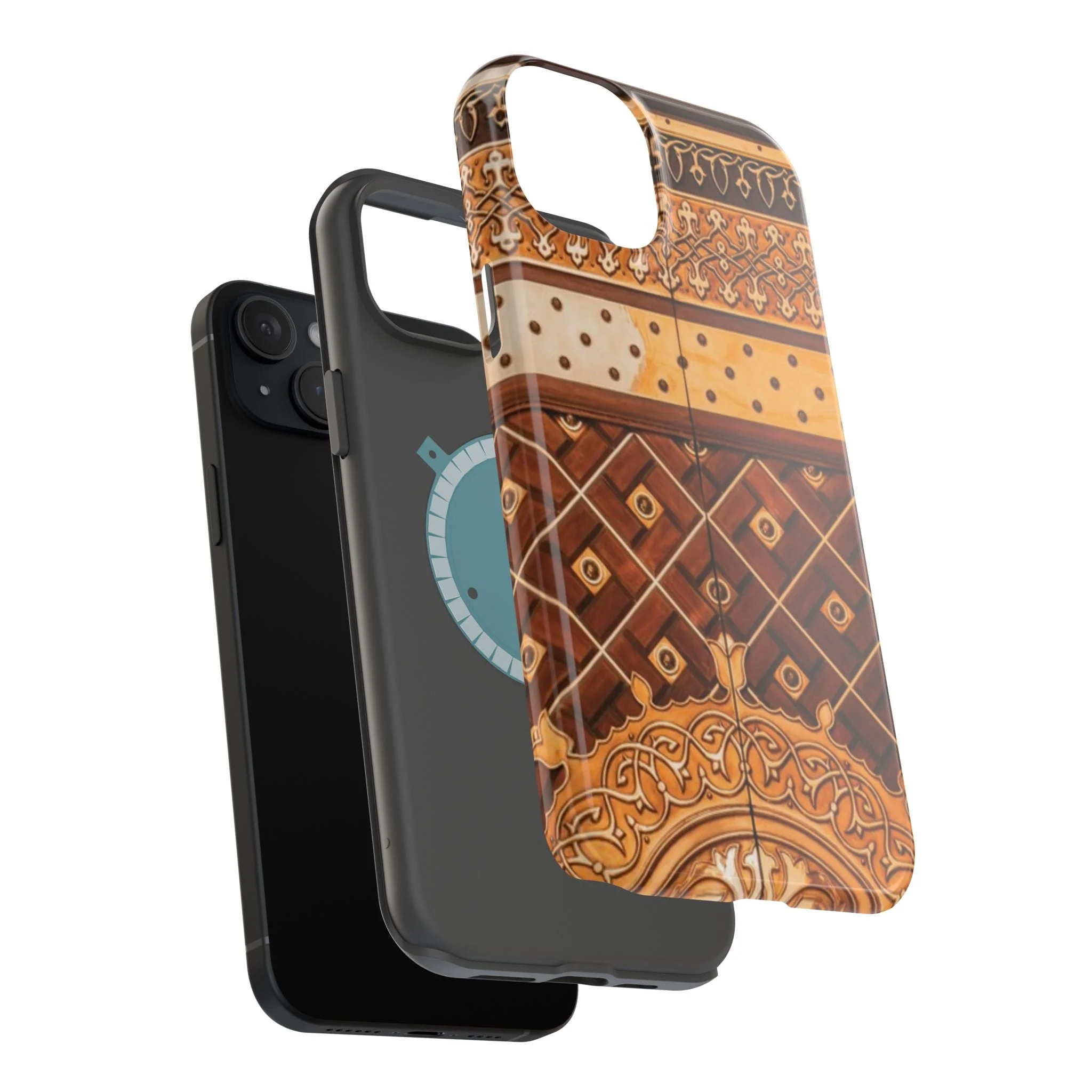 Masjid Al Nabawi Door Design Iphone Magnetic Tough Cases - Image 60
