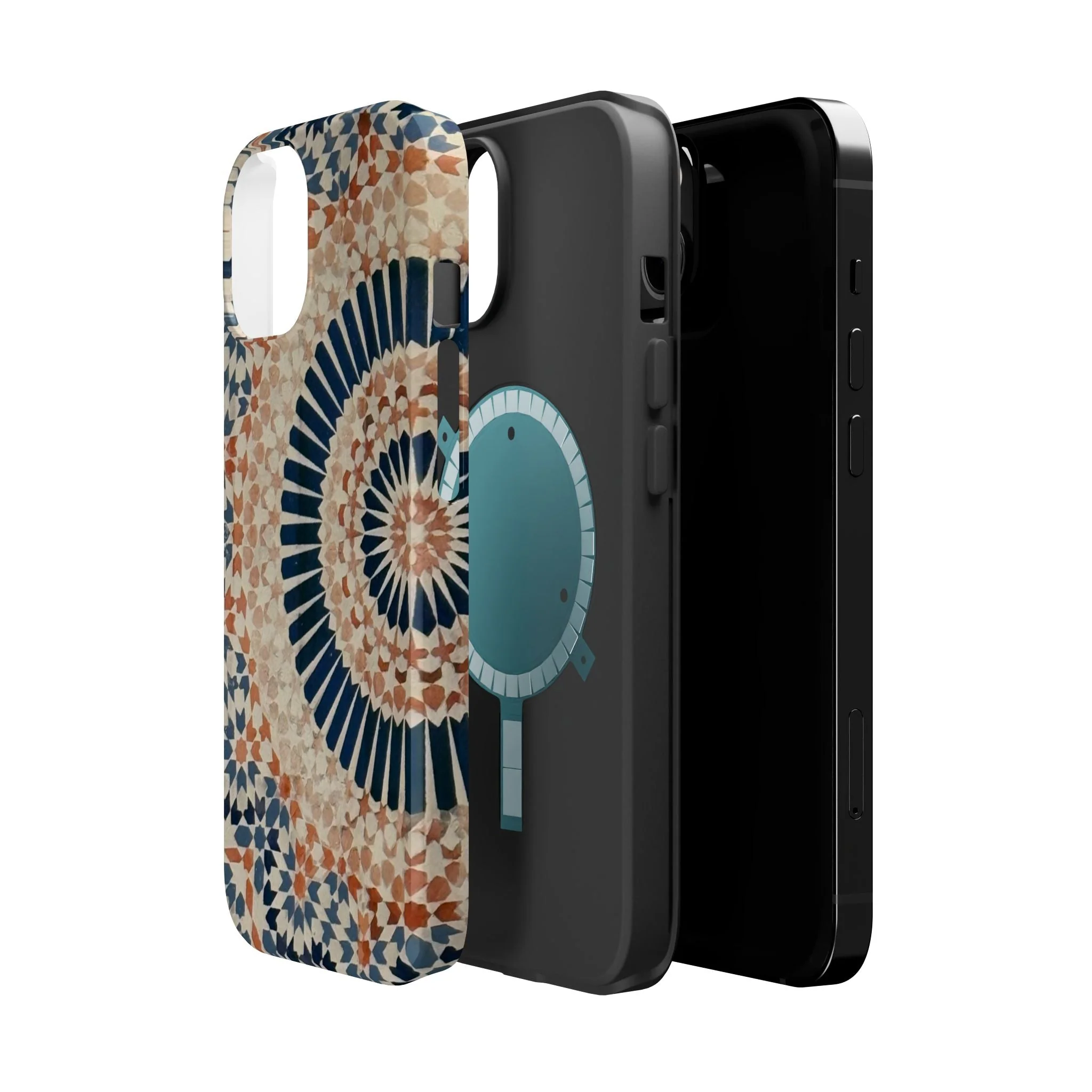 Moroccan Design Iphone Magnetic Tough Cases - Image 28