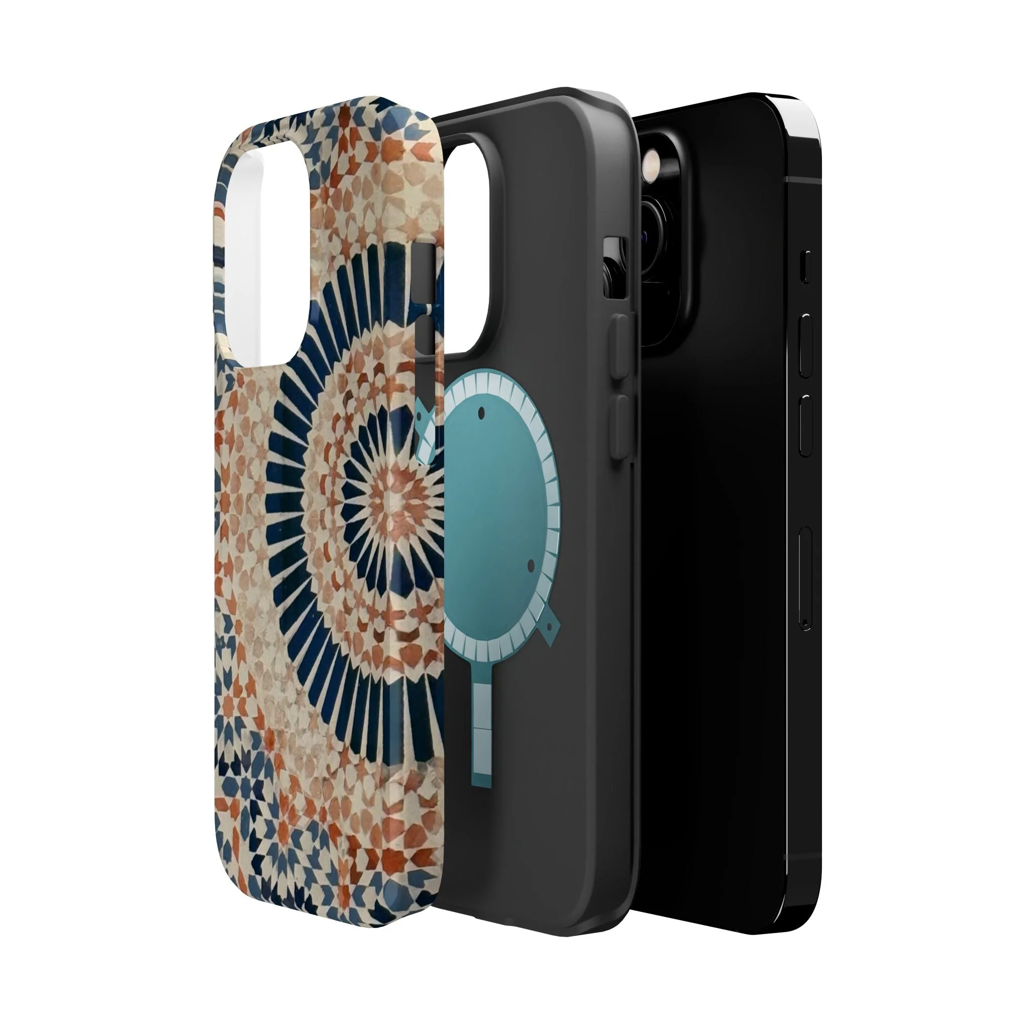 Moroccan Design Iphone Magnetic Tough Cases - Image 31