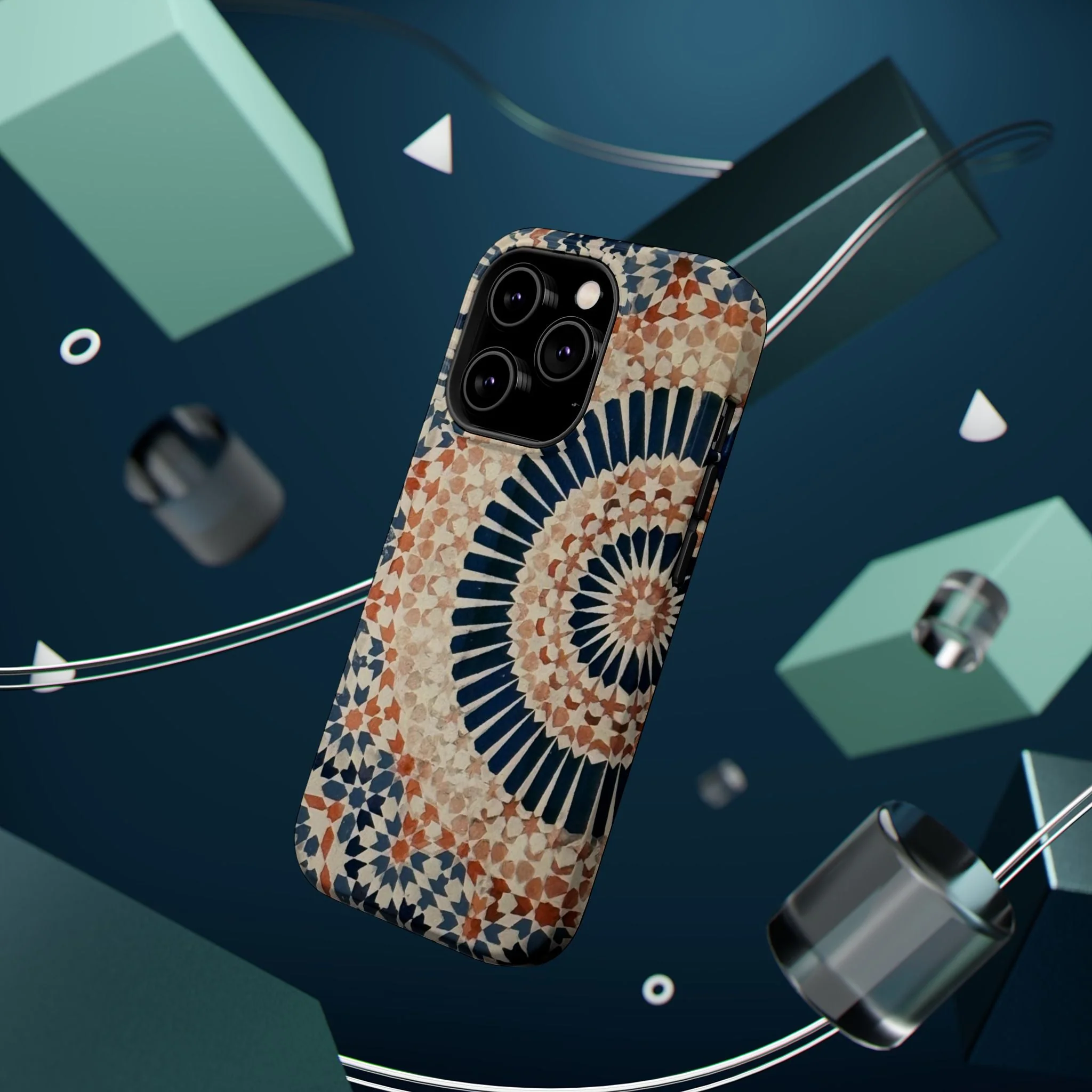 Moroccan Design Iphone Magnetic Tough Cases - Image 32