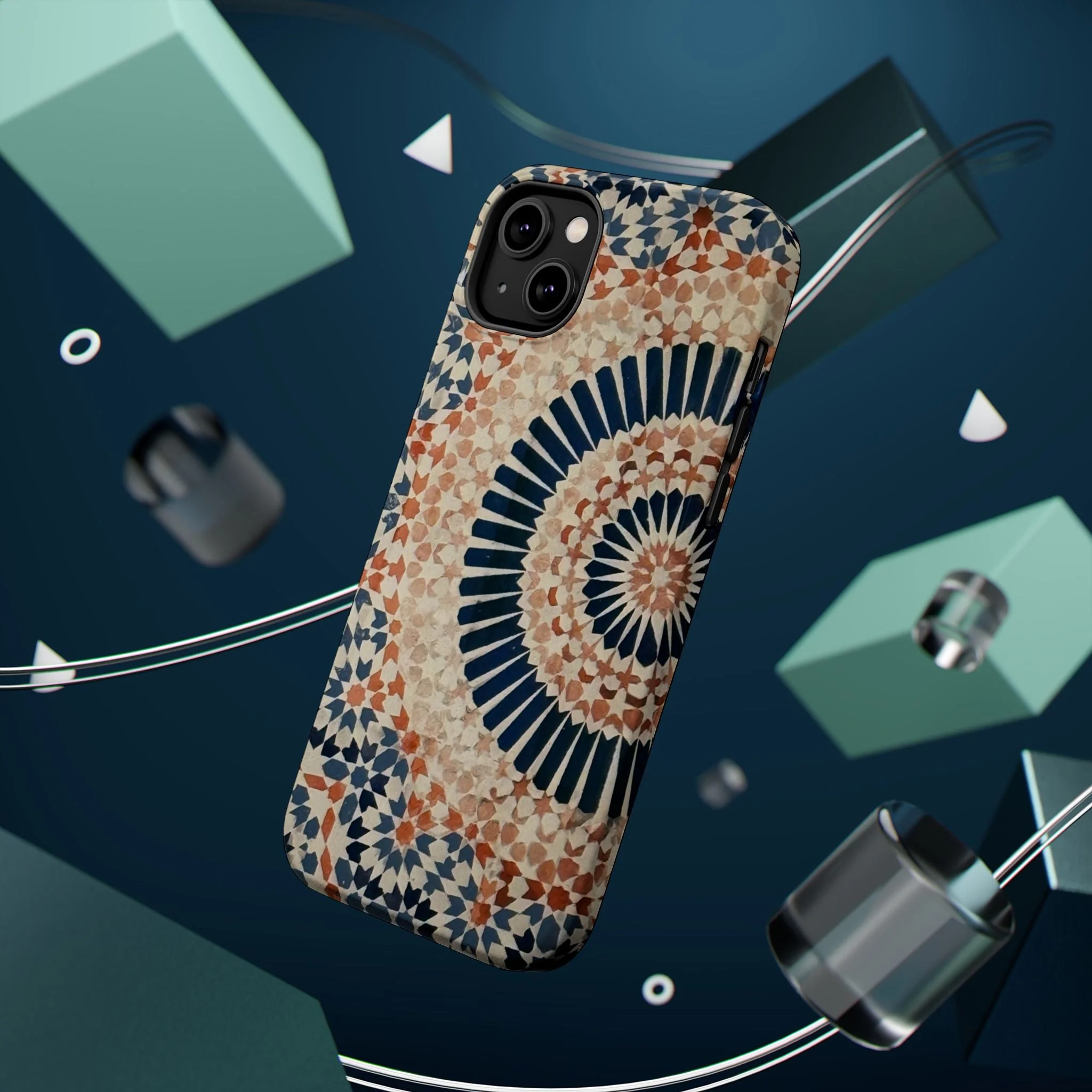Moroccan Design Iphone Magnetic Tough Cases - Image 35
