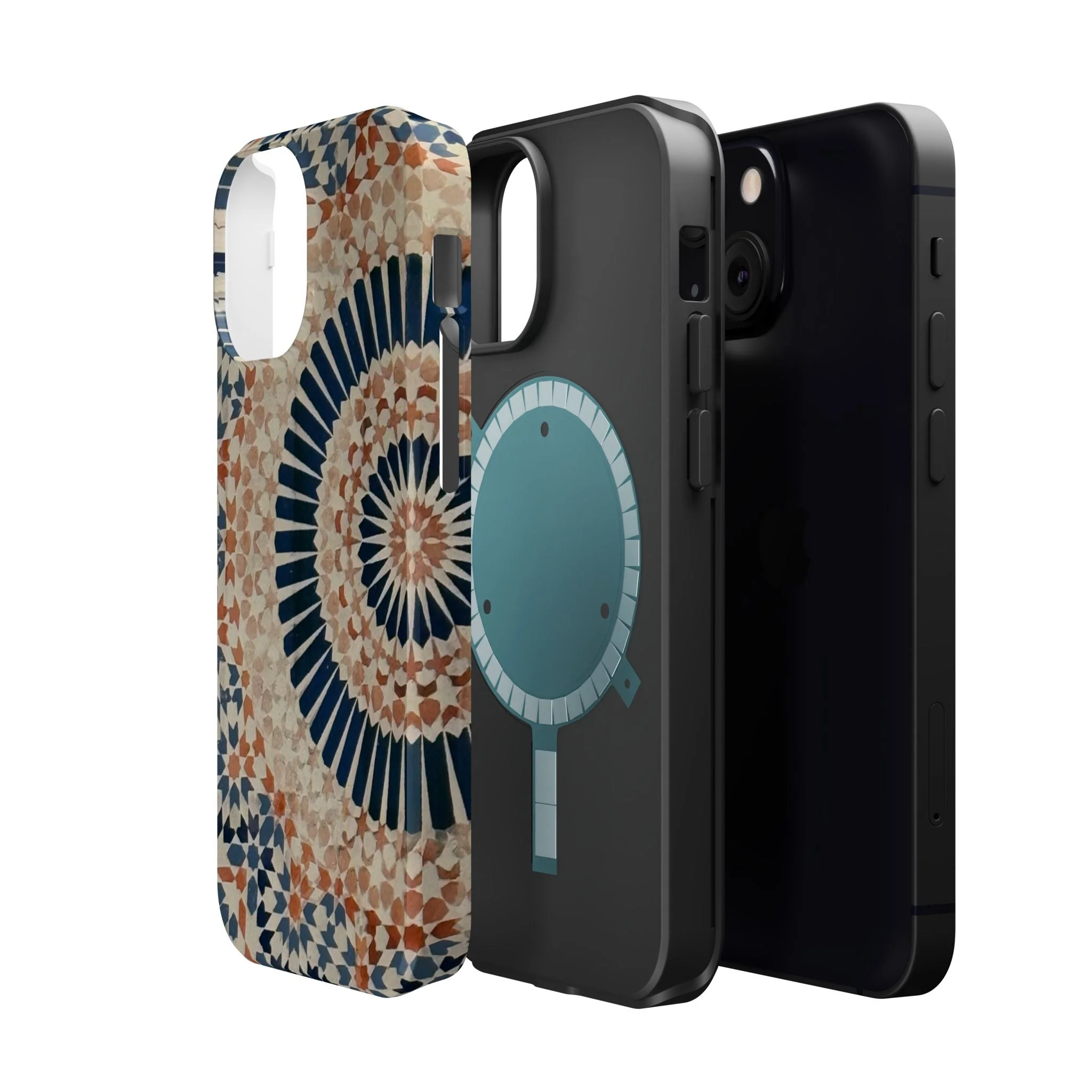 Moroccan Design Iphone Magnetic Tough Cases - Image 43