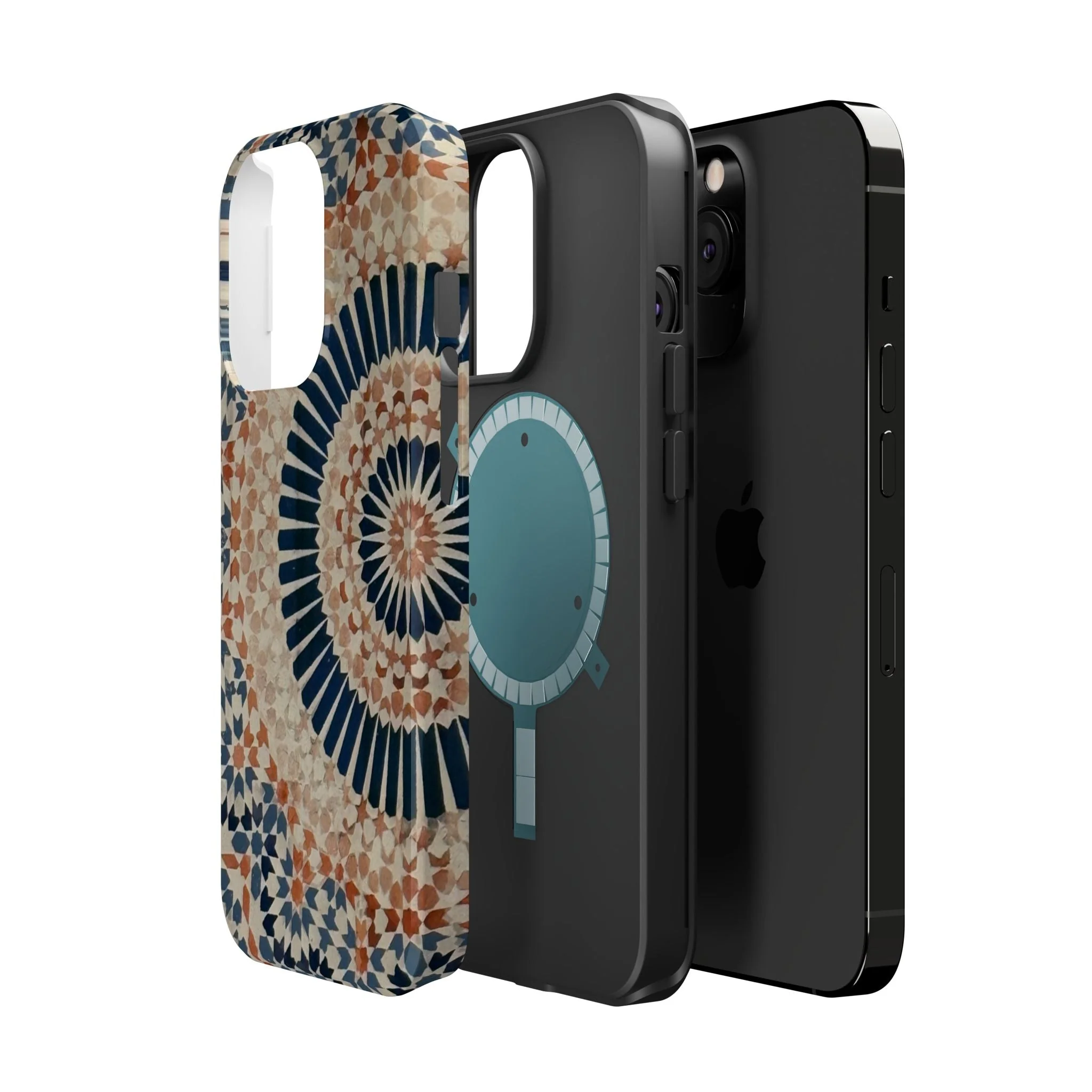 Moroccan Design Iphone Magnetic Tough Cases - Image 46