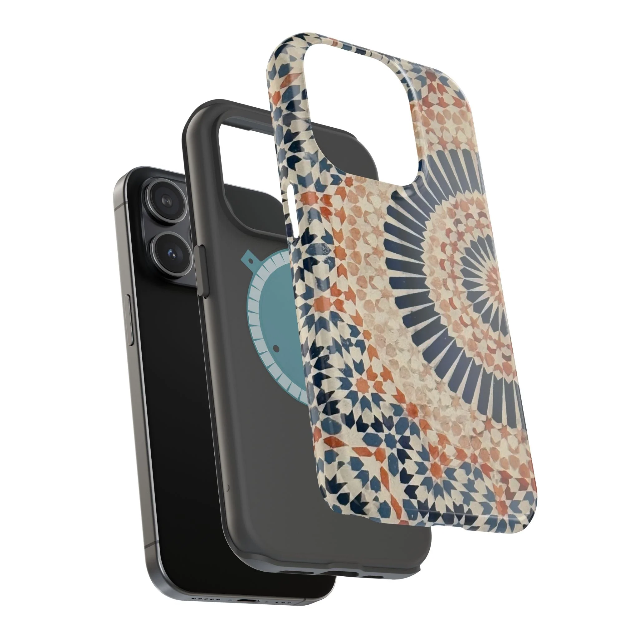 Moroccan Design Iphone Magnetic Tough Cases - Image 57