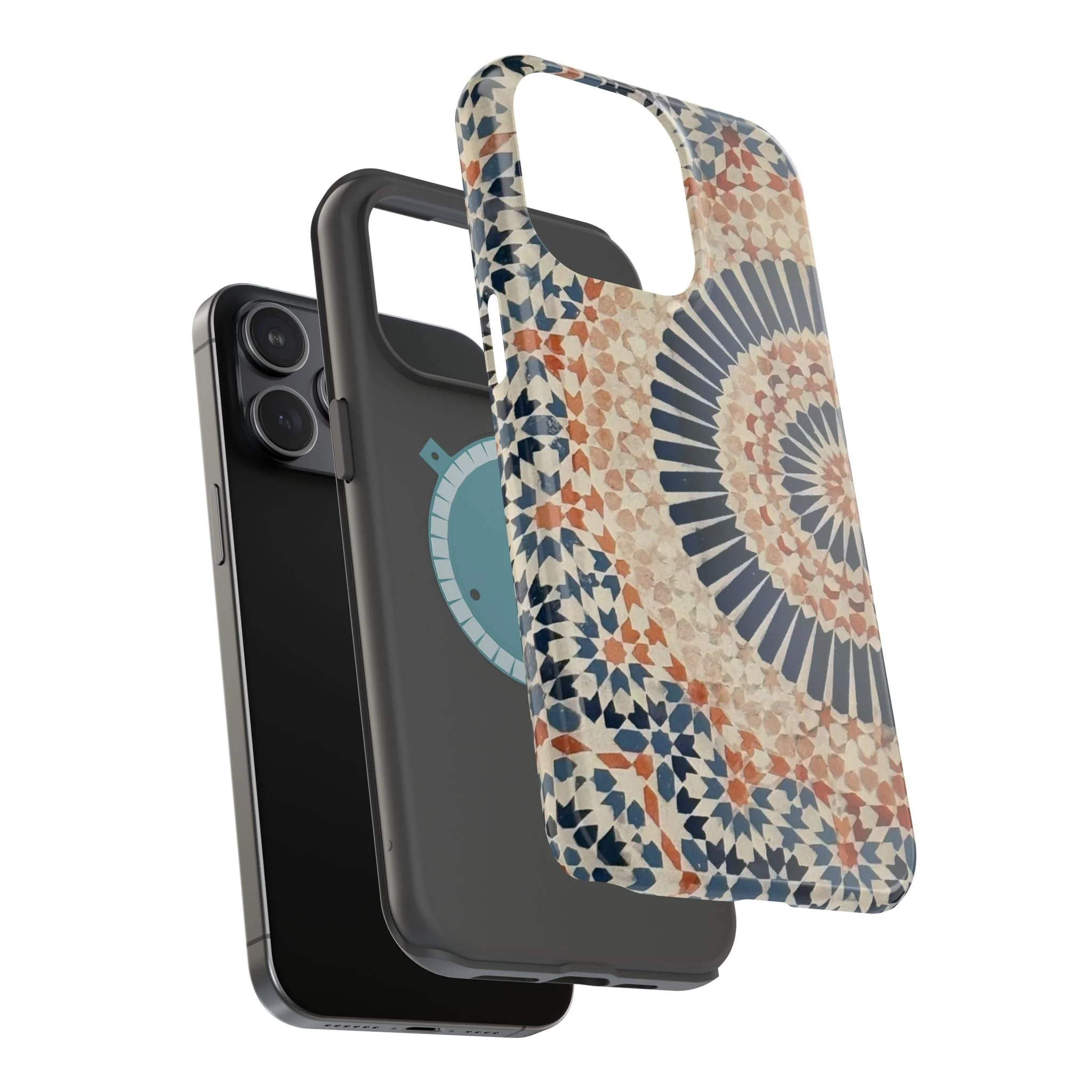 Moroccan Design Iphone Magnetic Tough Cases - Image 63