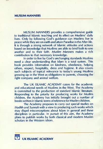 Muslim Manners - Image 2