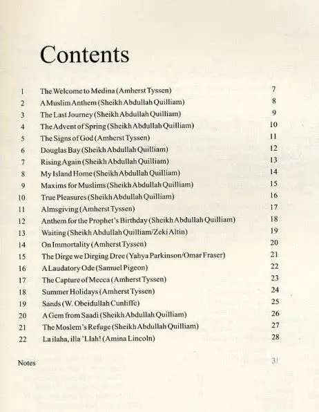 Muslim Songs of the British Isles: Arranged for School - Image 3