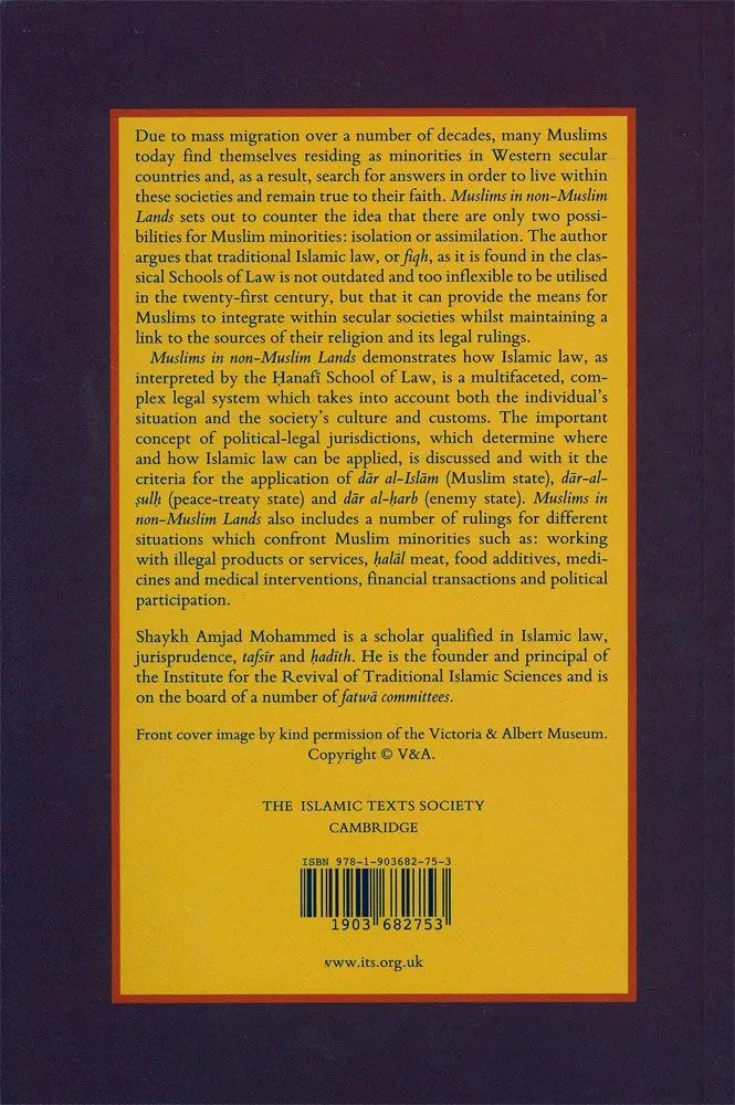 Muslims in Non-Muslim Lands: A Legal Study with Applications - Image 2