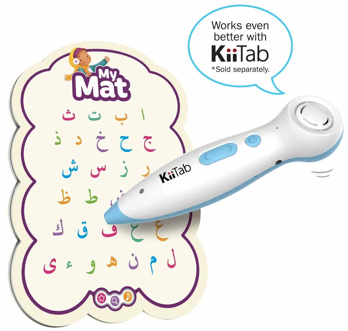 My Mat: Your Child's Cute and Colorful Arabic Alphabets Friend - Image 3