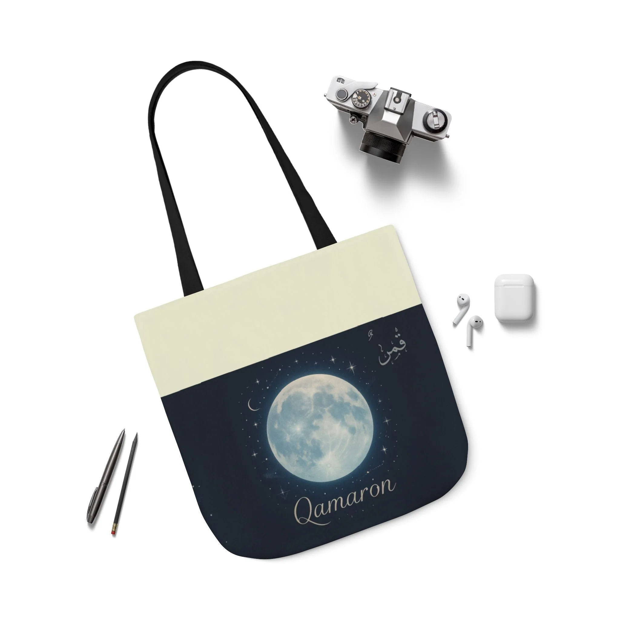 Qamaron Canvas Tote Bag - Image 6