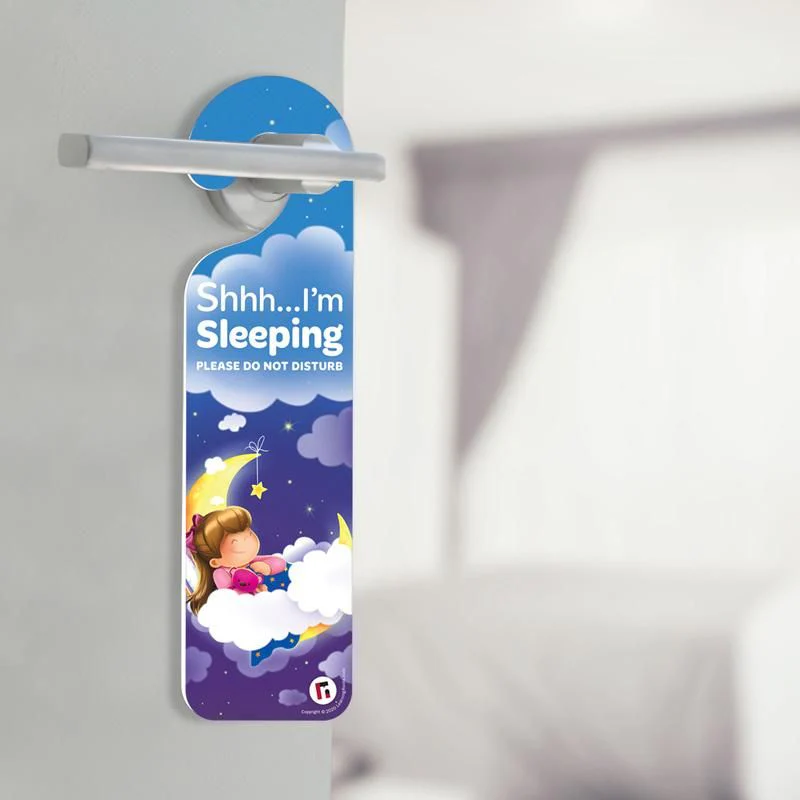 Quiet Please! Pack of 4 Do Not Disturb Signs for Boys & Girls - Image 7