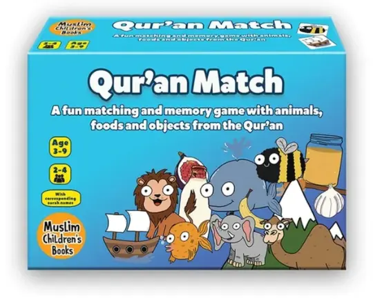 Qur'an Match: A fun matching and memory game with animals, foods and objects from the Qur’an
