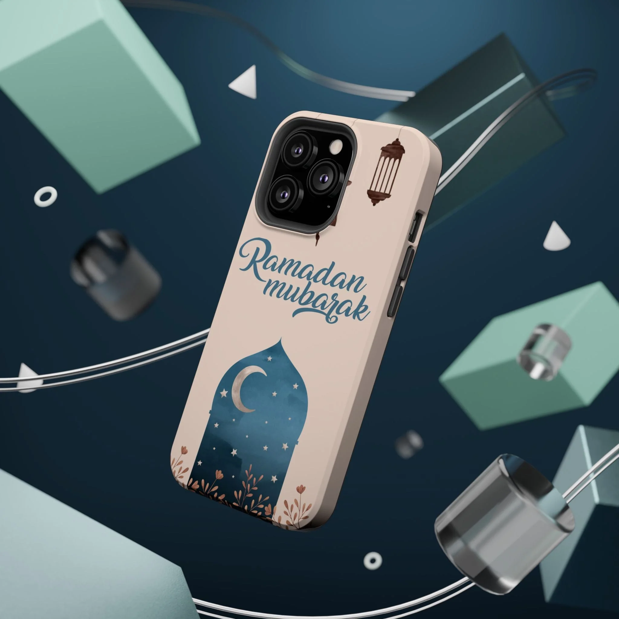 Ramadan Mubarak ☪️ 💕 Design - Iphone Magnetic Tough Case - Image 47