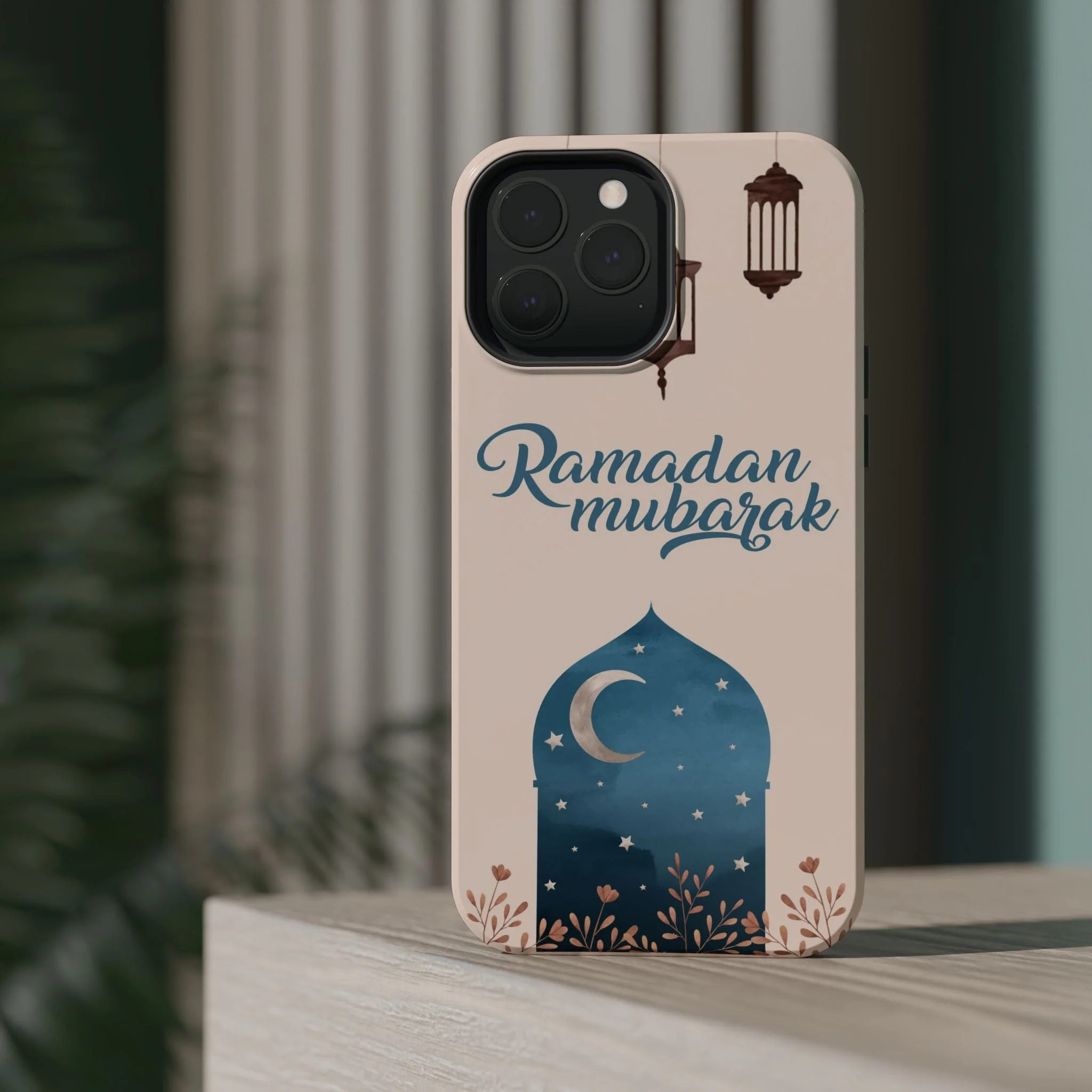 Ramadan Mubarak ☪️ 💕 Design - Iphone Magnetic Tough Case - Image 51