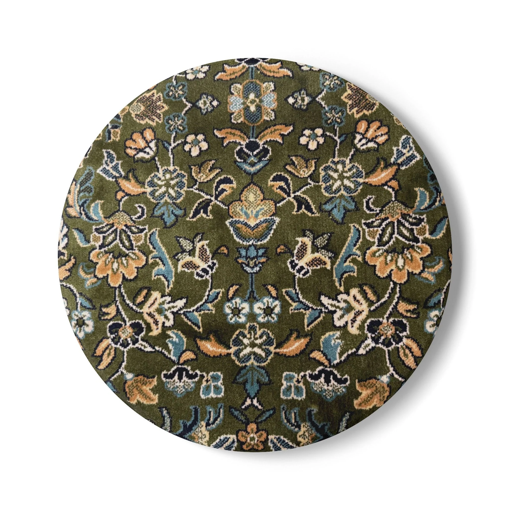 Rawdah  Pattern Ceramic Coaster, Stylish Drinkware, Home Decor, Gift for Housewarming, Coffee Table Accessory
