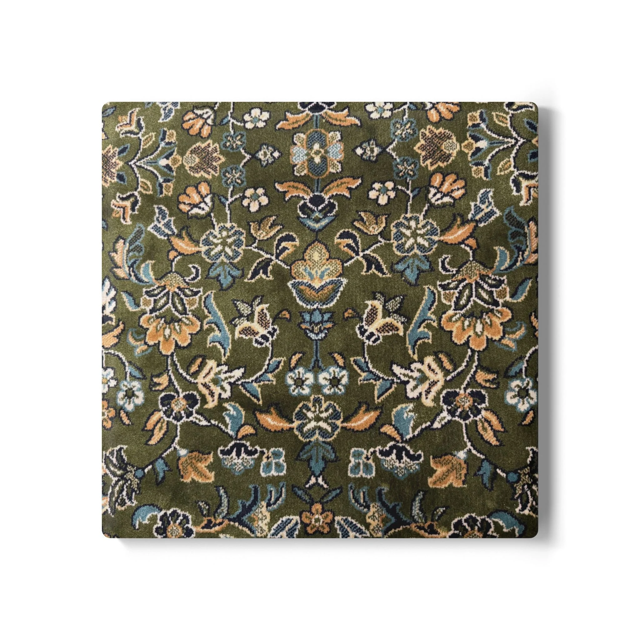 Rawdah  Pattern Ceramic Coaster, Stylish Drinkware, Home Decor, Gift for Housewarming, Coffee Table Accessory - Image 2