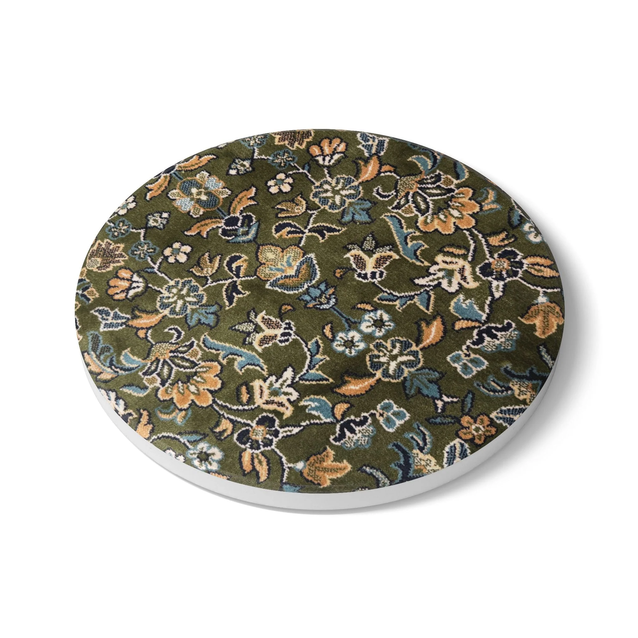 Rawdah  Pattern Ceramic Coaster, Stylish Drinkware, Home Decor, Gift for Housewarming, Coffee Table Accessory - Image 4