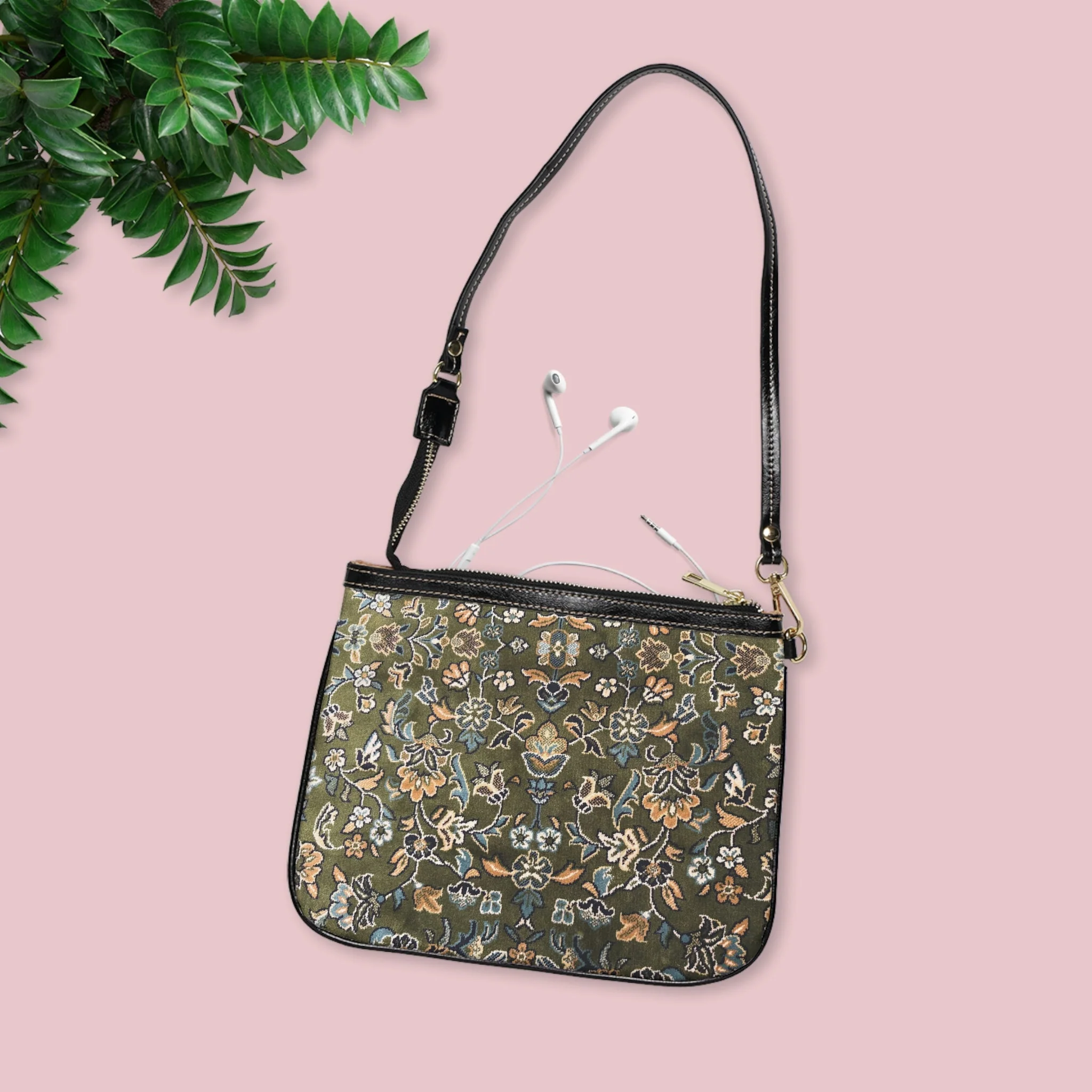 Rawdah Shoulder Bag — Small Leather Crossbody Purse - Image 4