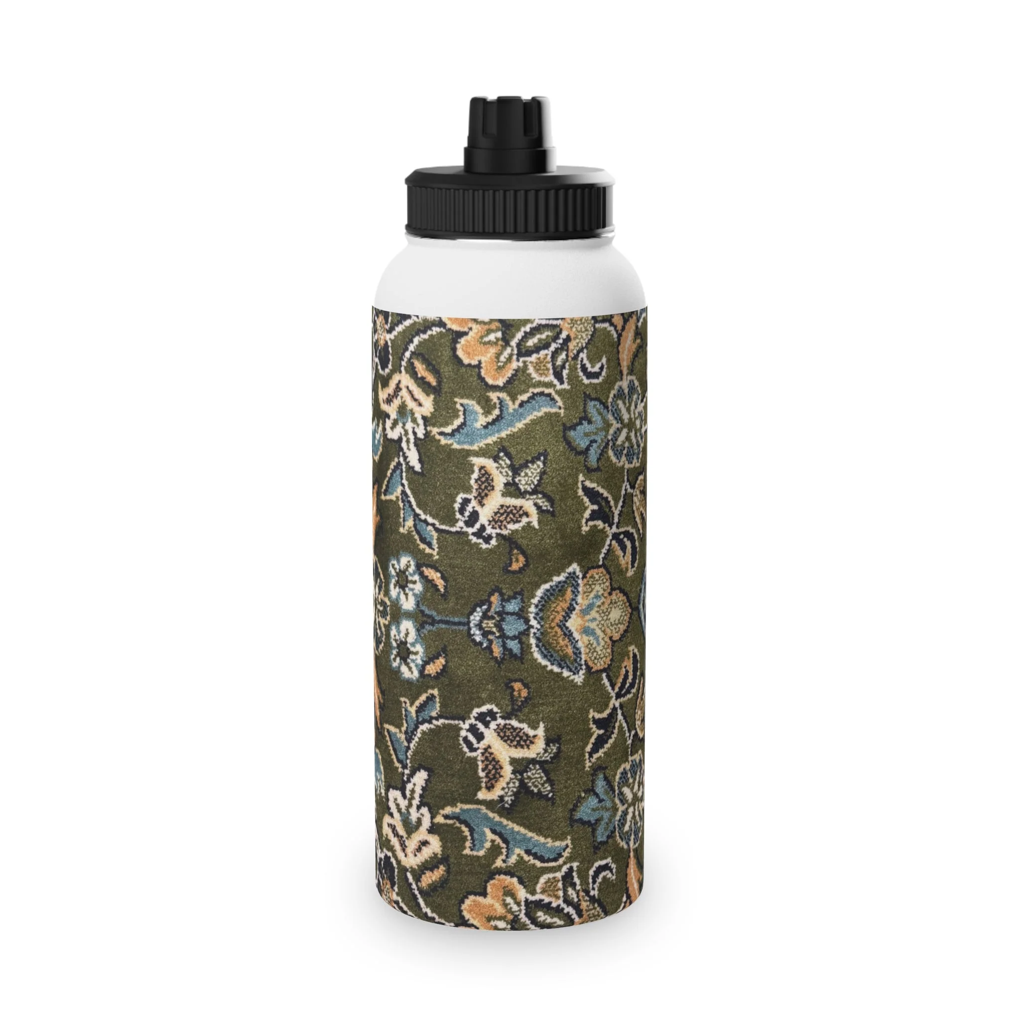 Rawdah Stylish Stainless Steel Water Bottle with Sports Lid - Image 2